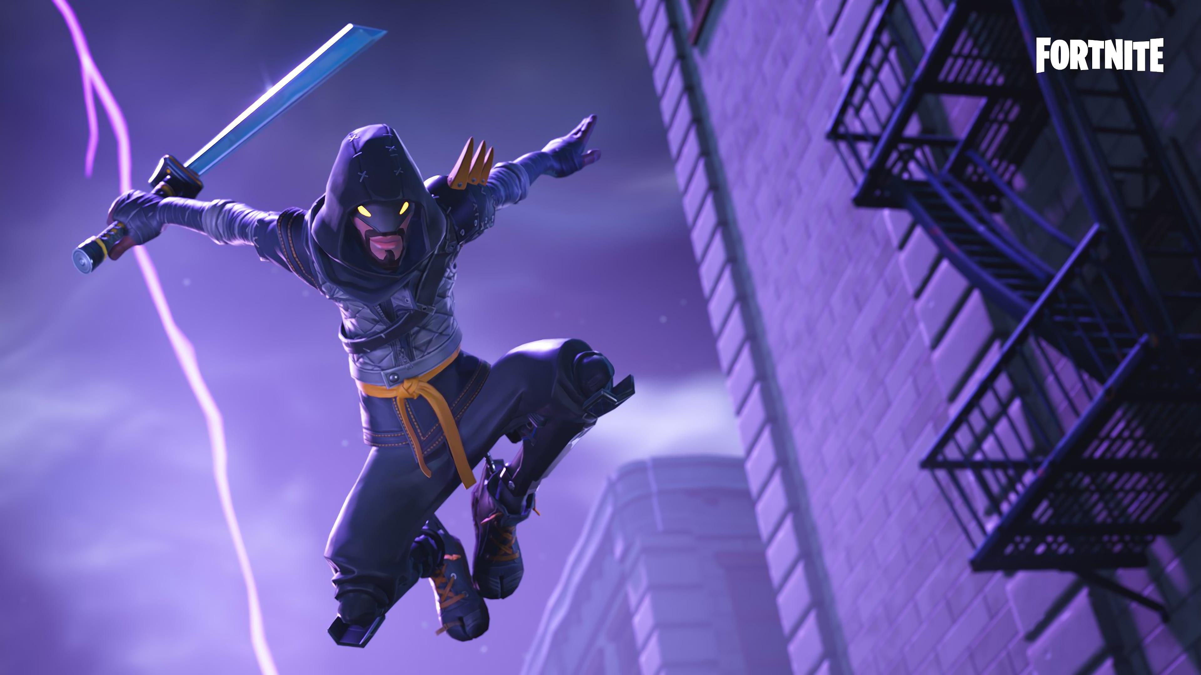 PC 4K Fortnite Background Mythic Cloaked Star Ninja, Free 4K Fortnite Background Mythic Cloaked Star Ninja Wallpaper. Fortnite Wallpaper