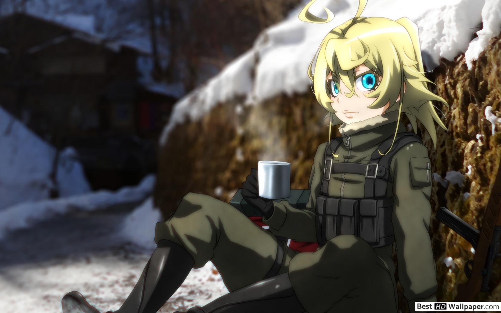 The Saga Of Tanya The Evil Youjo Senki UHD 4K Wallpaper  Pixelz