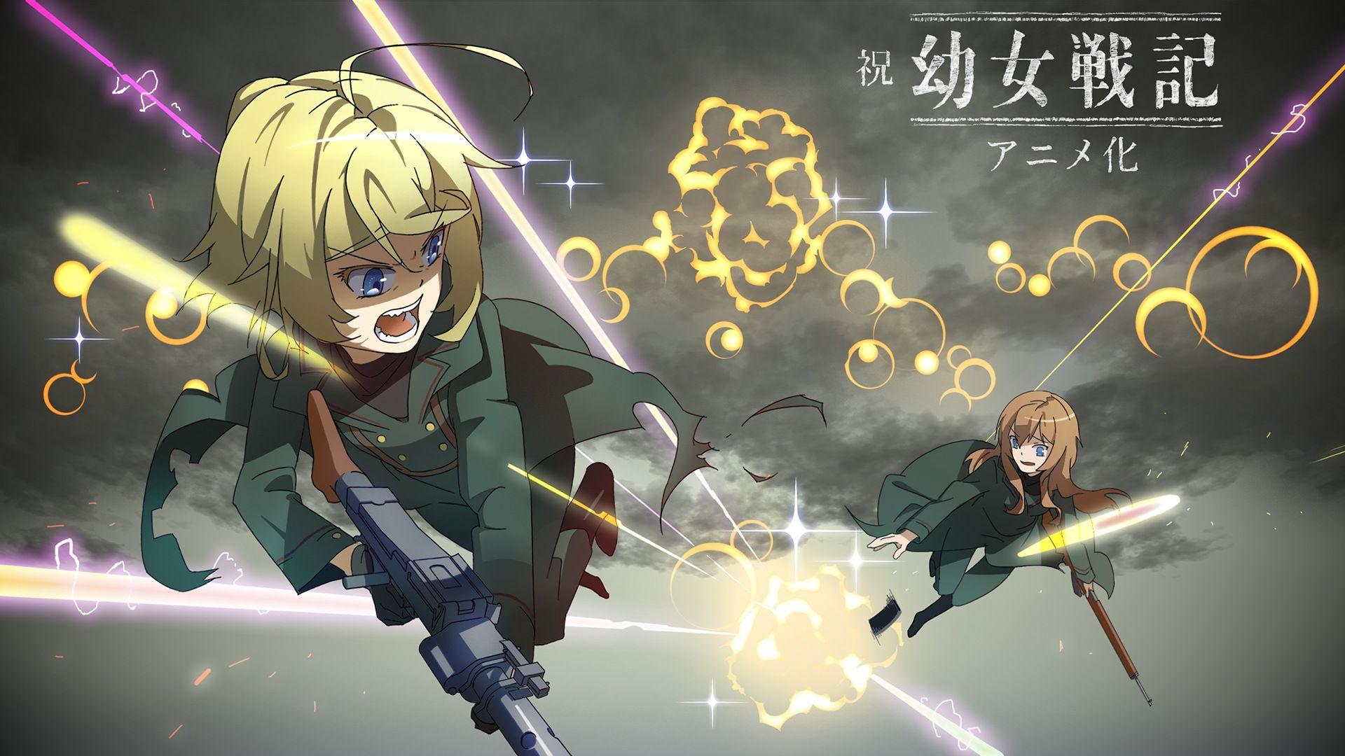 Youjo Senki (Saga of Tanya the Evil). Anime Wallpaper