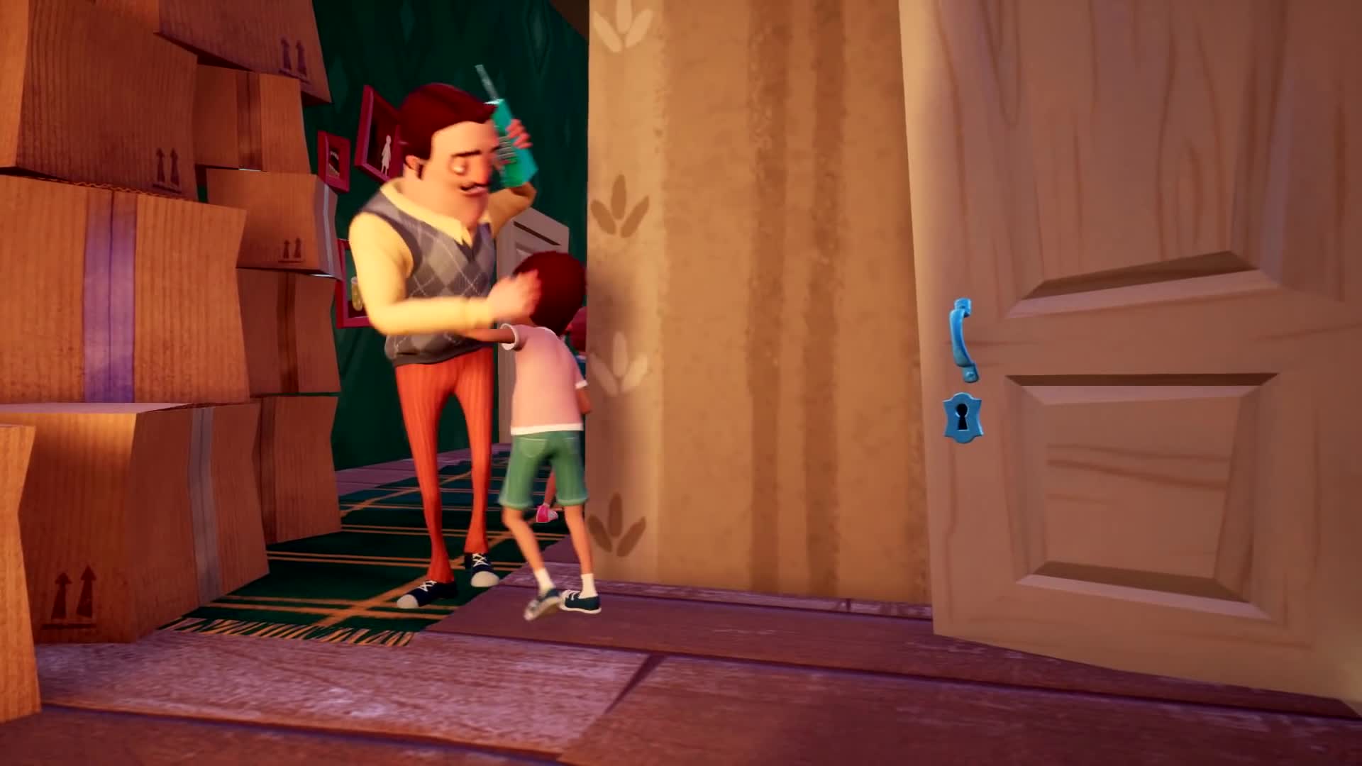 hello neighbor hide and seek switch controls