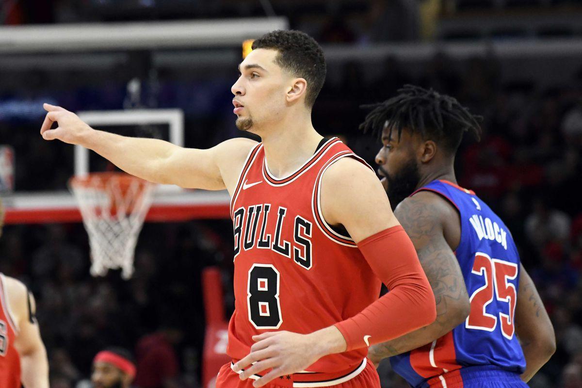 Bulls Vs. Pistons Final Score: Chicago Wins 107 105 In Zach LaVine's