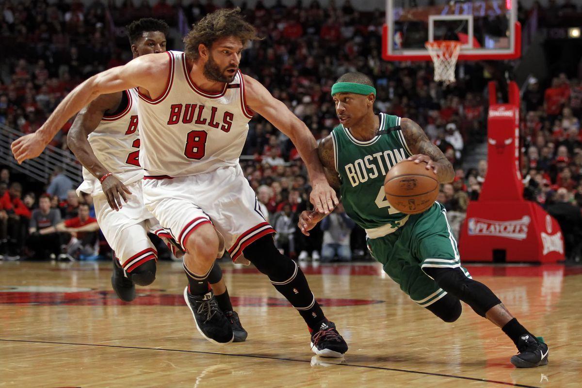 The Celtics targeted Robin Lopez on defense in Game 3 and it worked