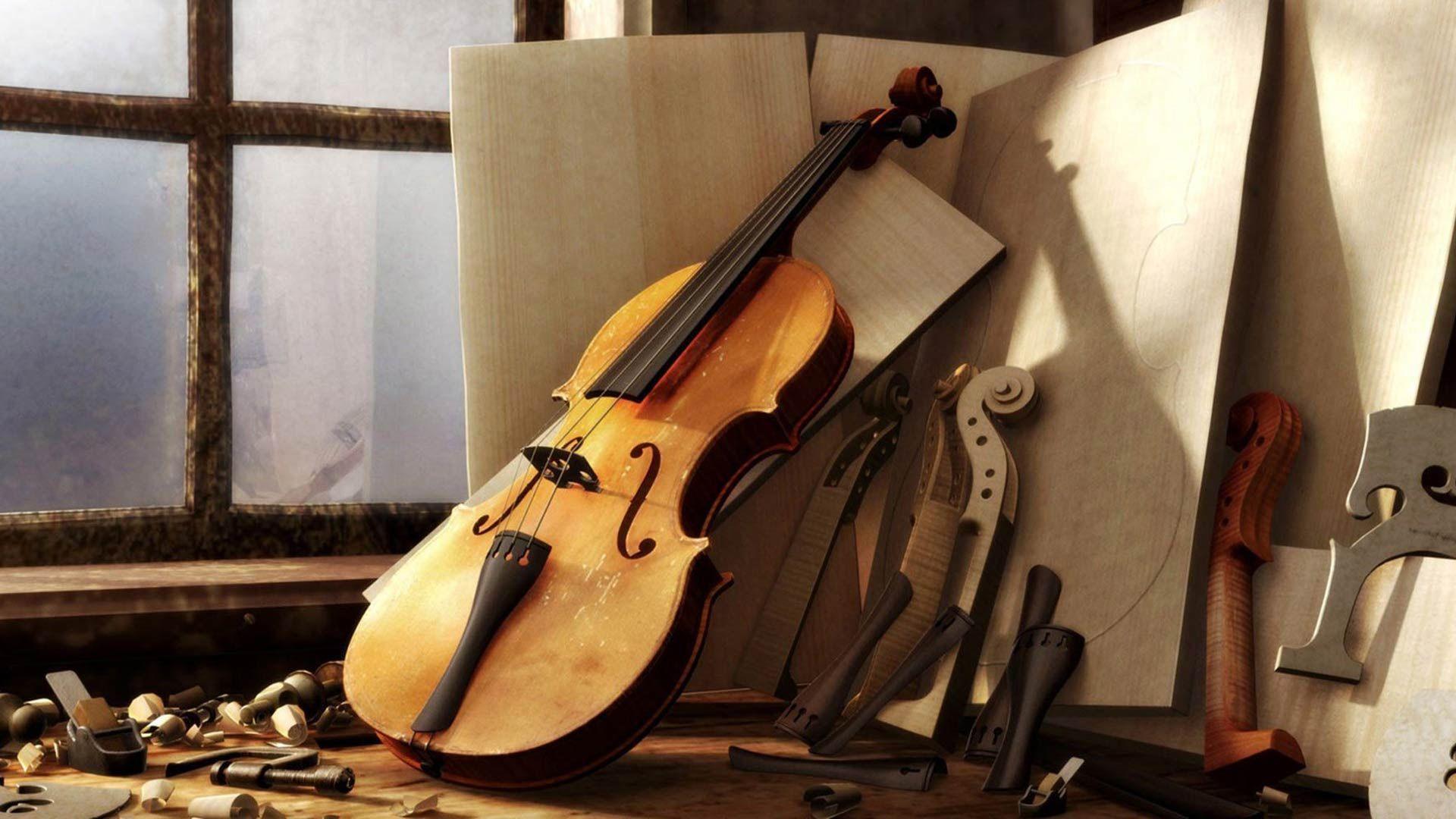 Stradivarius Violin Music Wallpaper. Instruments Kay has played