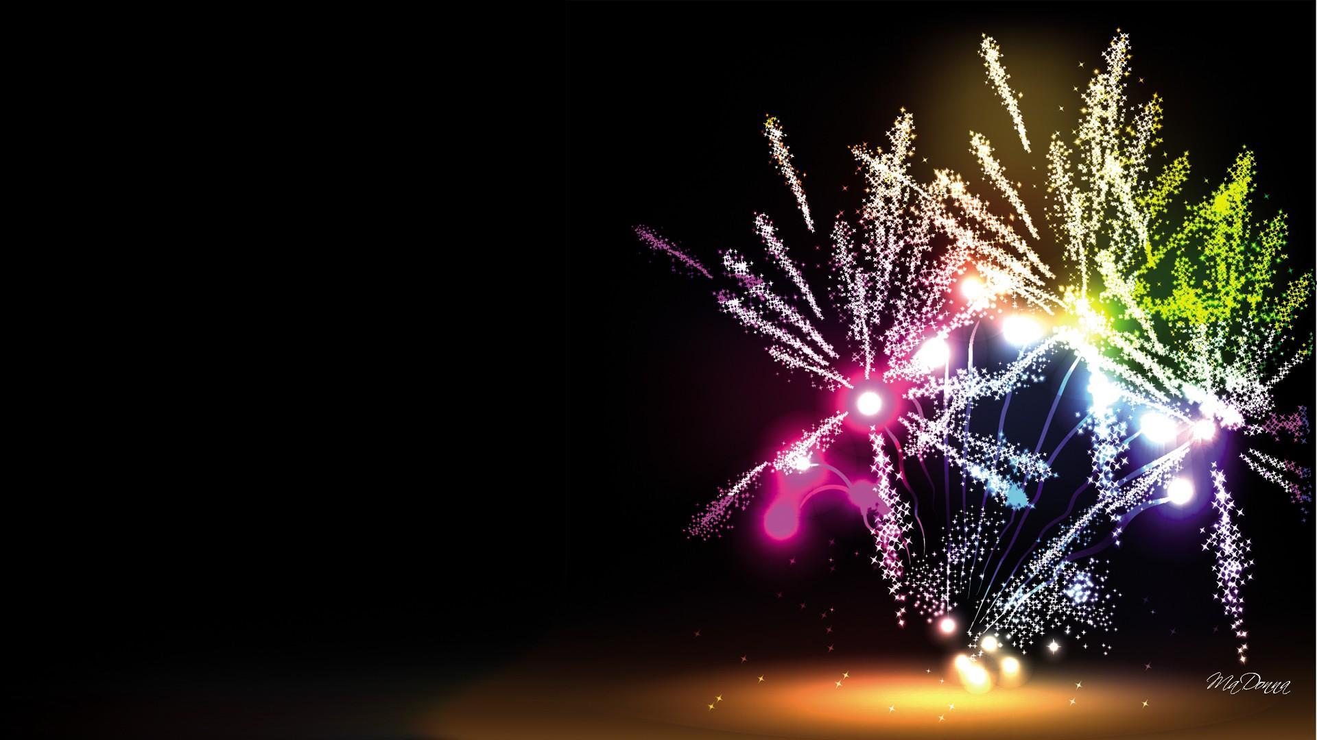 Fireworks Wallpaper Background Spot