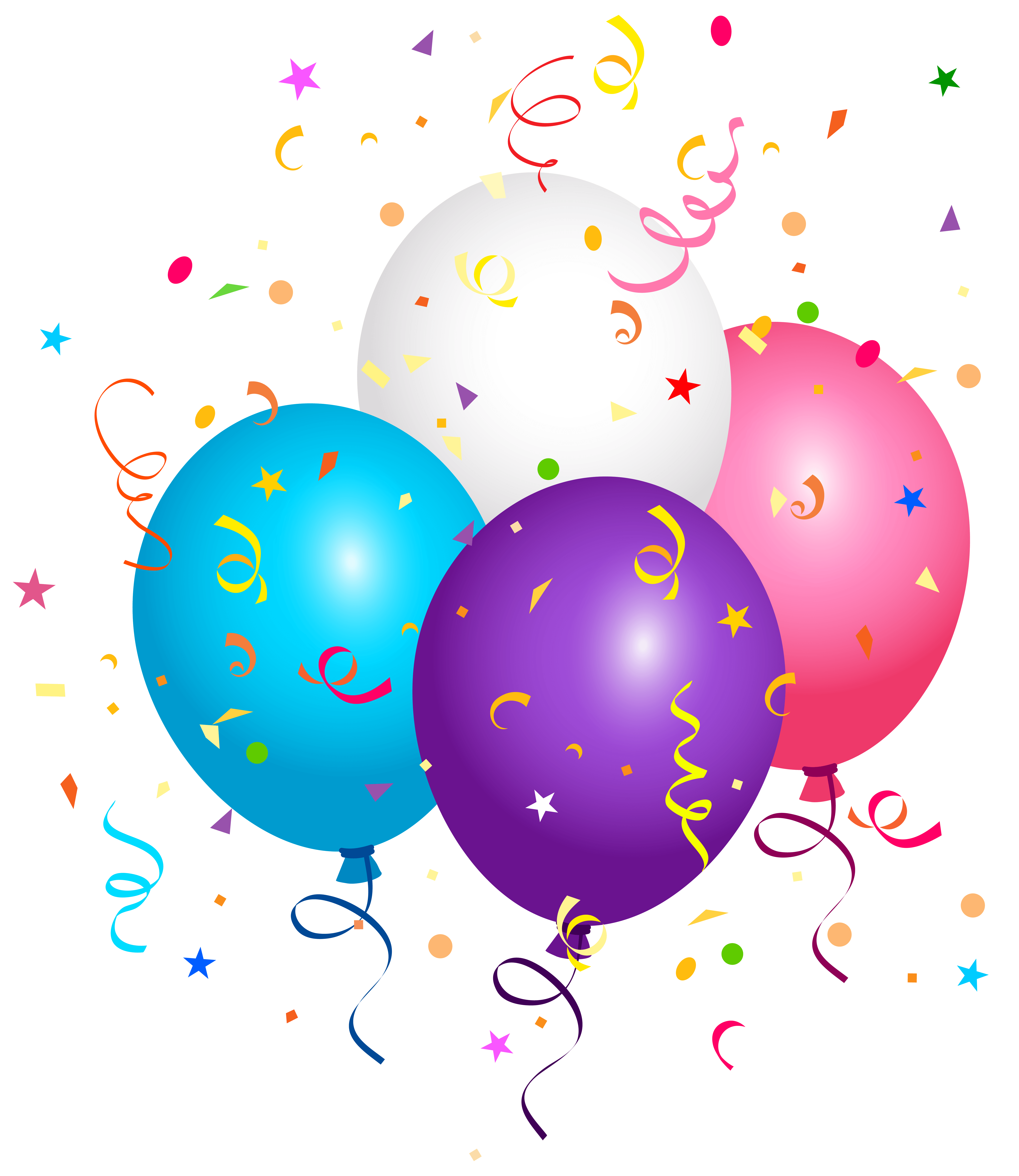 Confetti And Balloons. Free download best Confetti And Balloons
