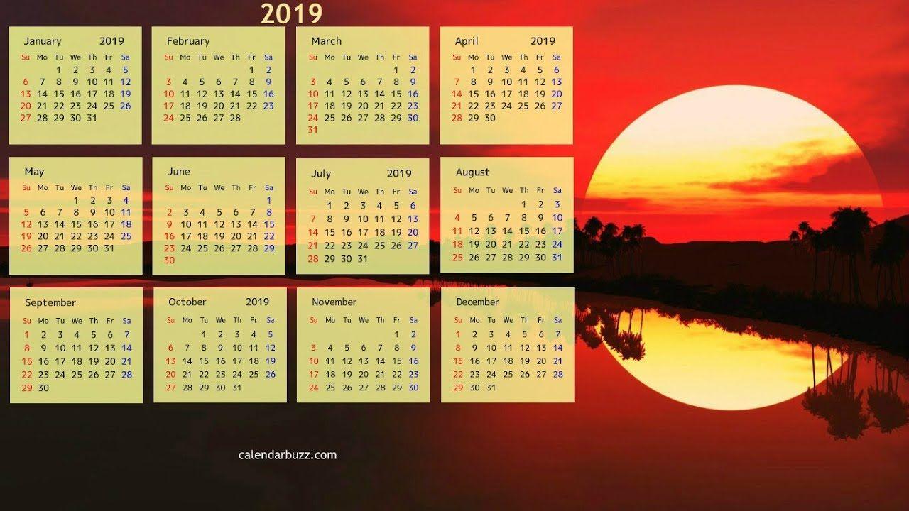 Calendar Wallpaper HD Video