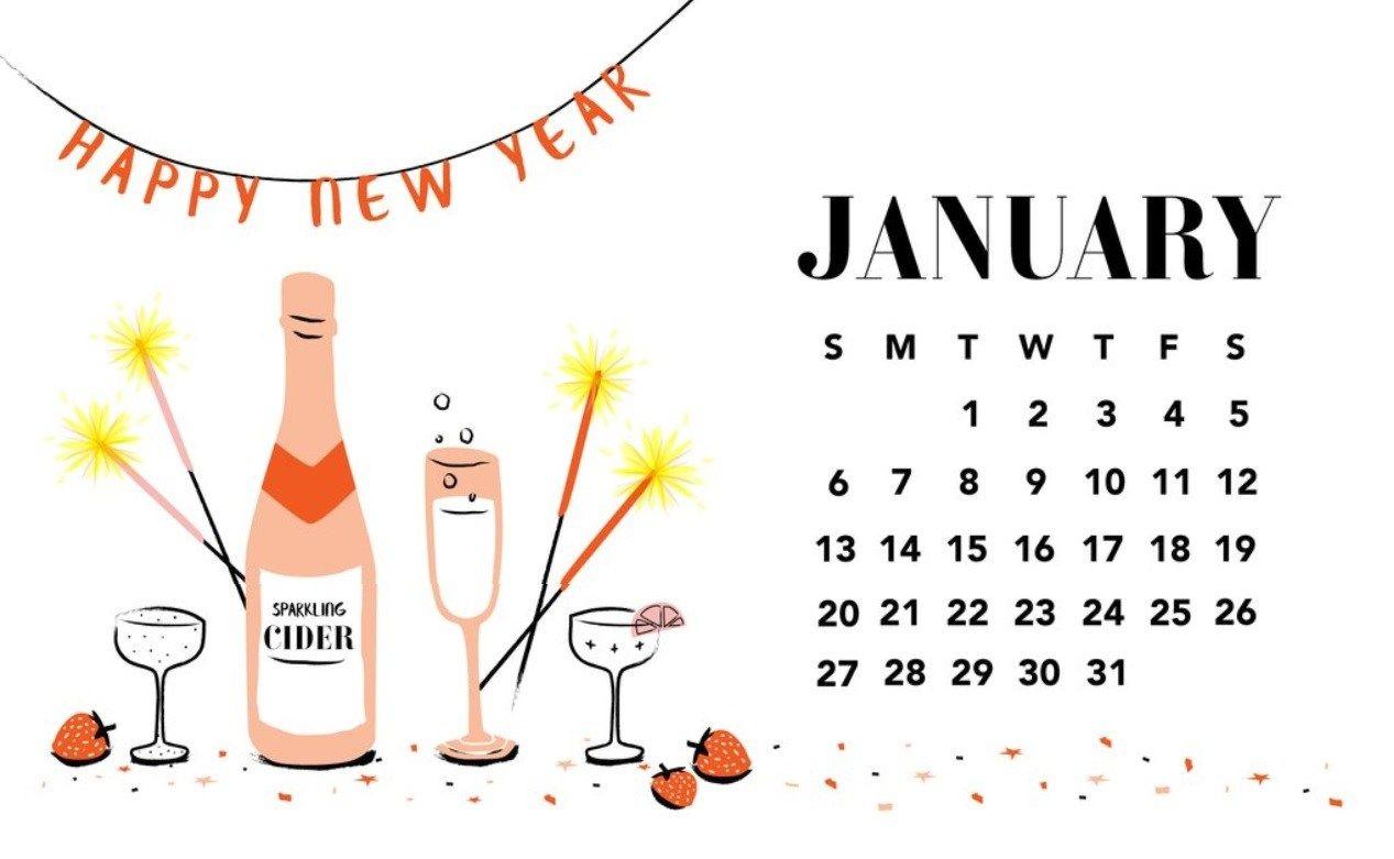 January 2019 HD Calendar Wallpaper Calendar 2019, January 2019 HD