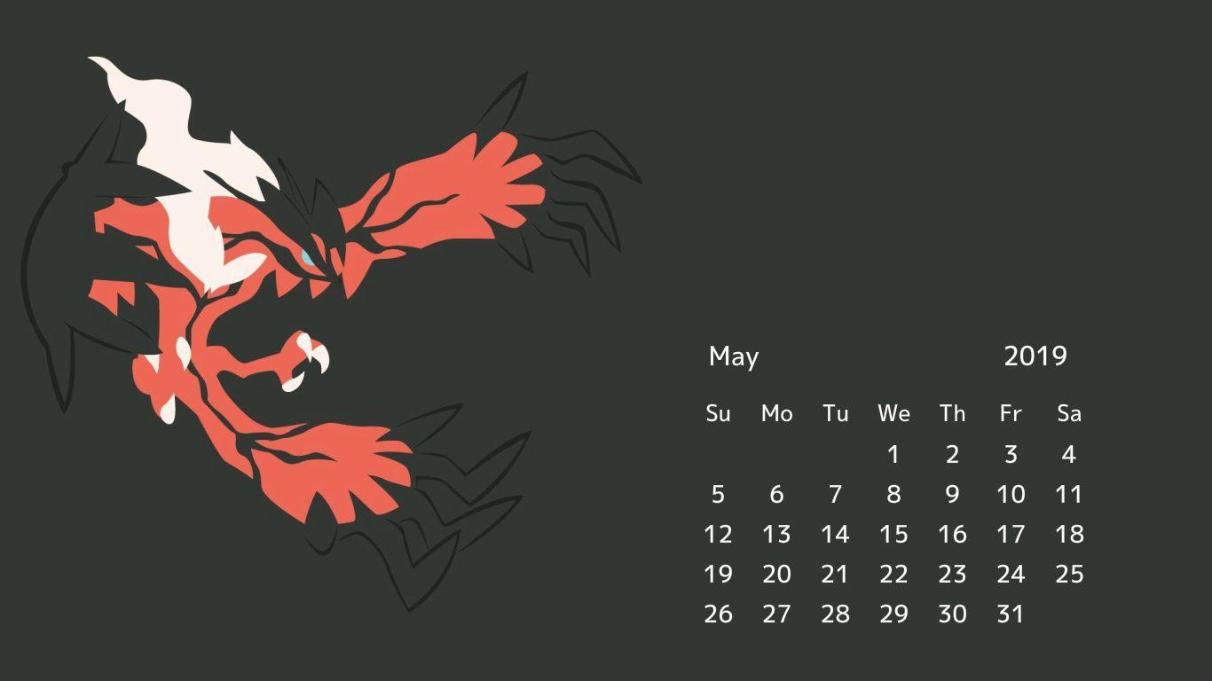 May 2019 Calendar Desktop Wallpaper. Calendar 2019 Printable