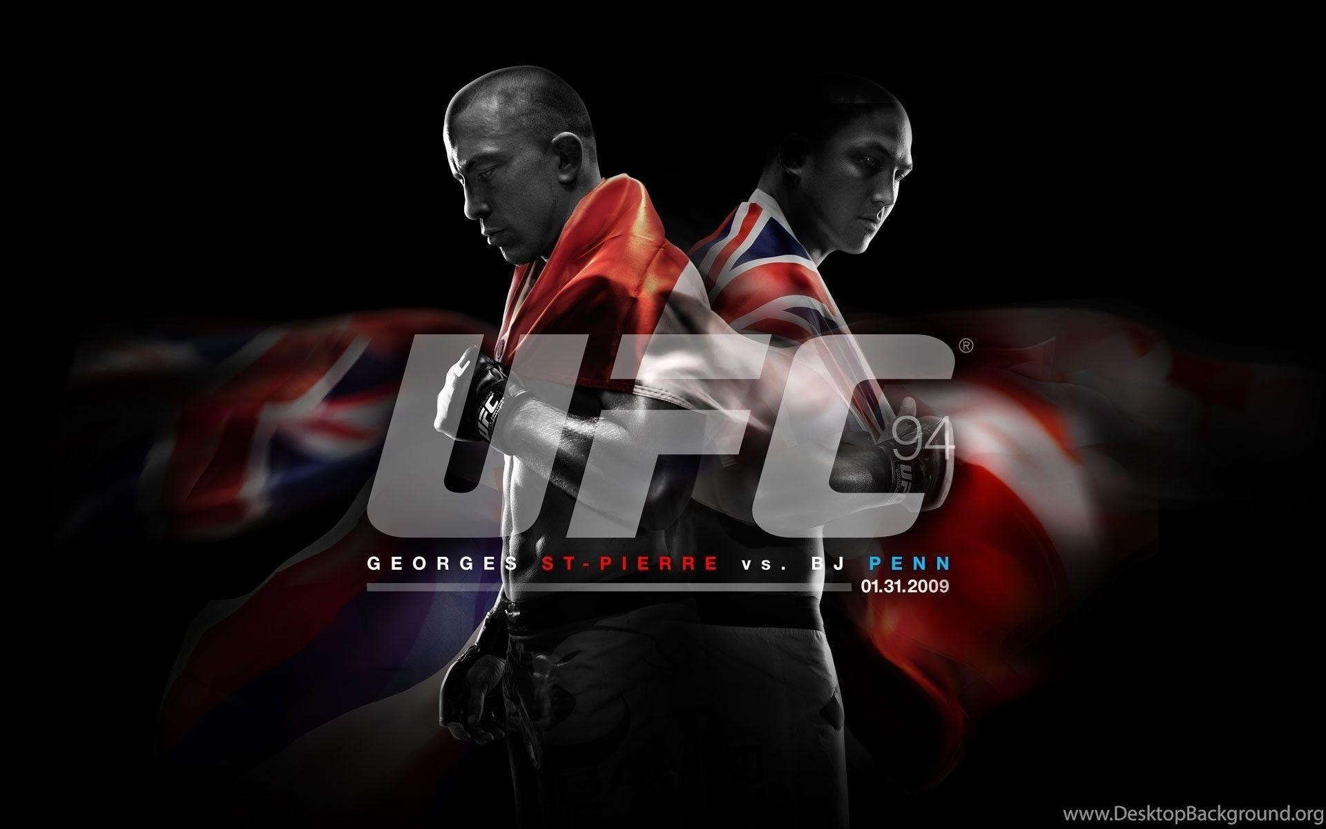 Georges St Pierre Vs Bj Penn Wallpaper 50217 Desktop Background