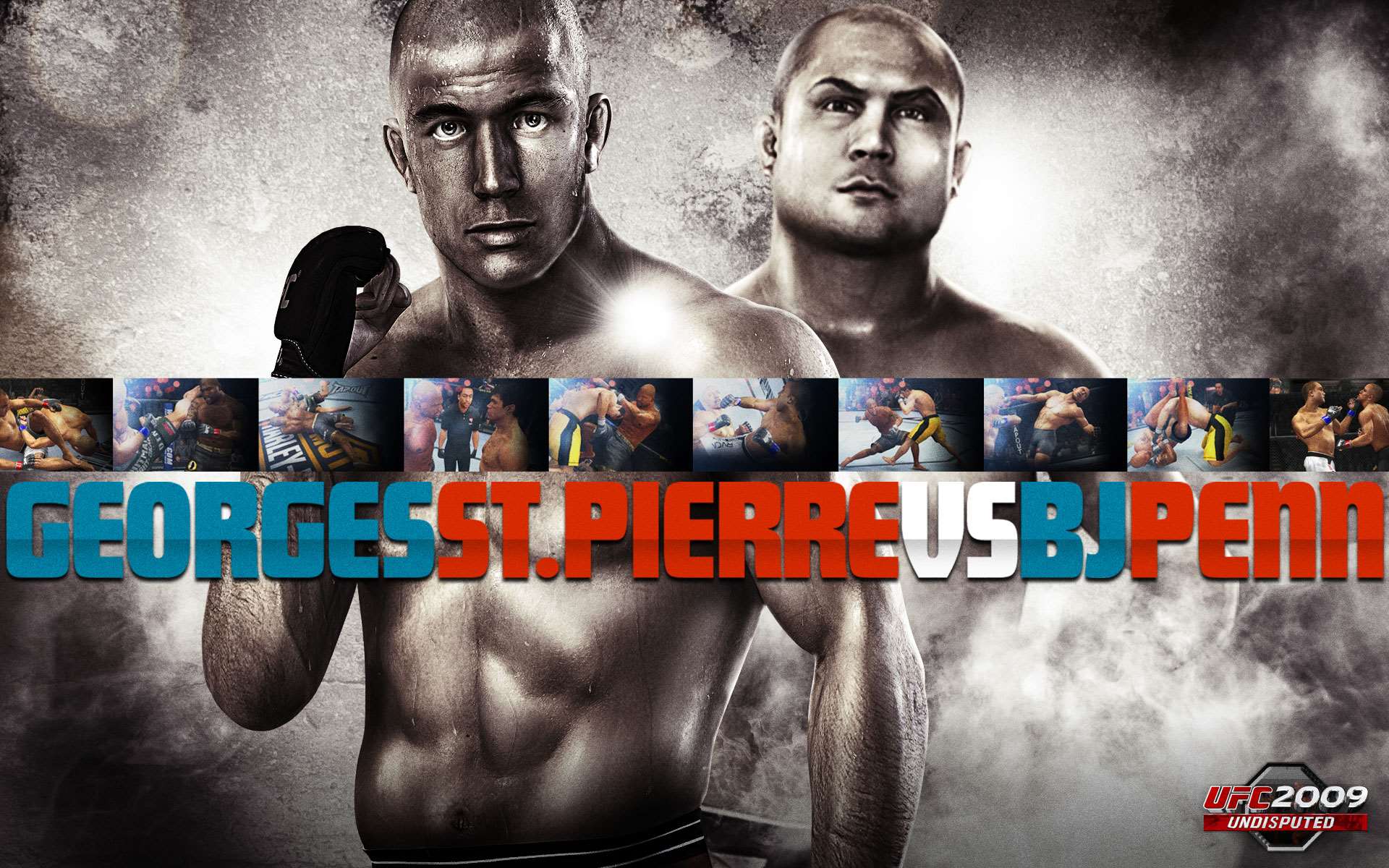 Fighting Games UFC 2009 Undisputed Wallpaper & BJ Penn
