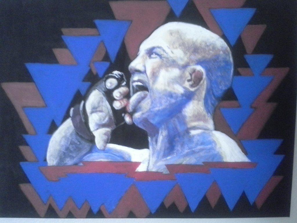 MMA paintings to support FightForTheForgotten