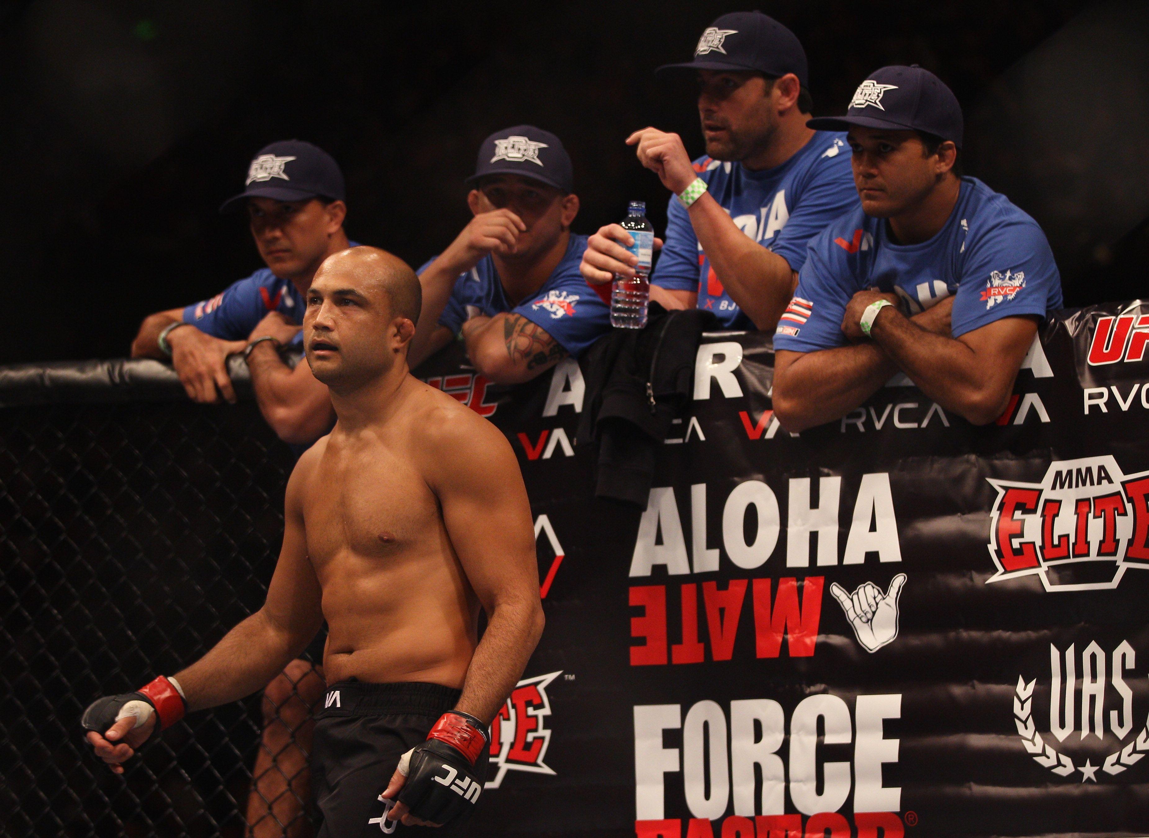BJ Penn and the Fighters with Total Strikes Landed in UFC