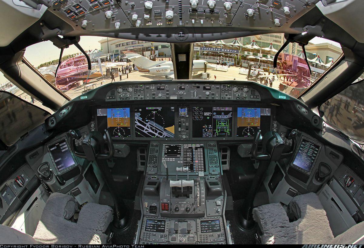 Boeing 787 Cockpit Wallpaper