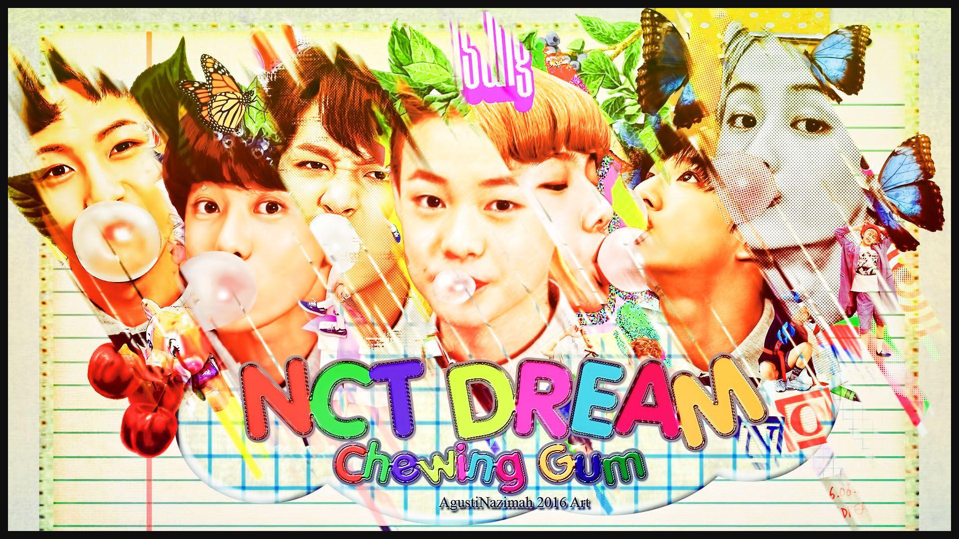 Artwork NCT Dream For Chewing Gum. ♥ AgustiNazimah Experience ♥