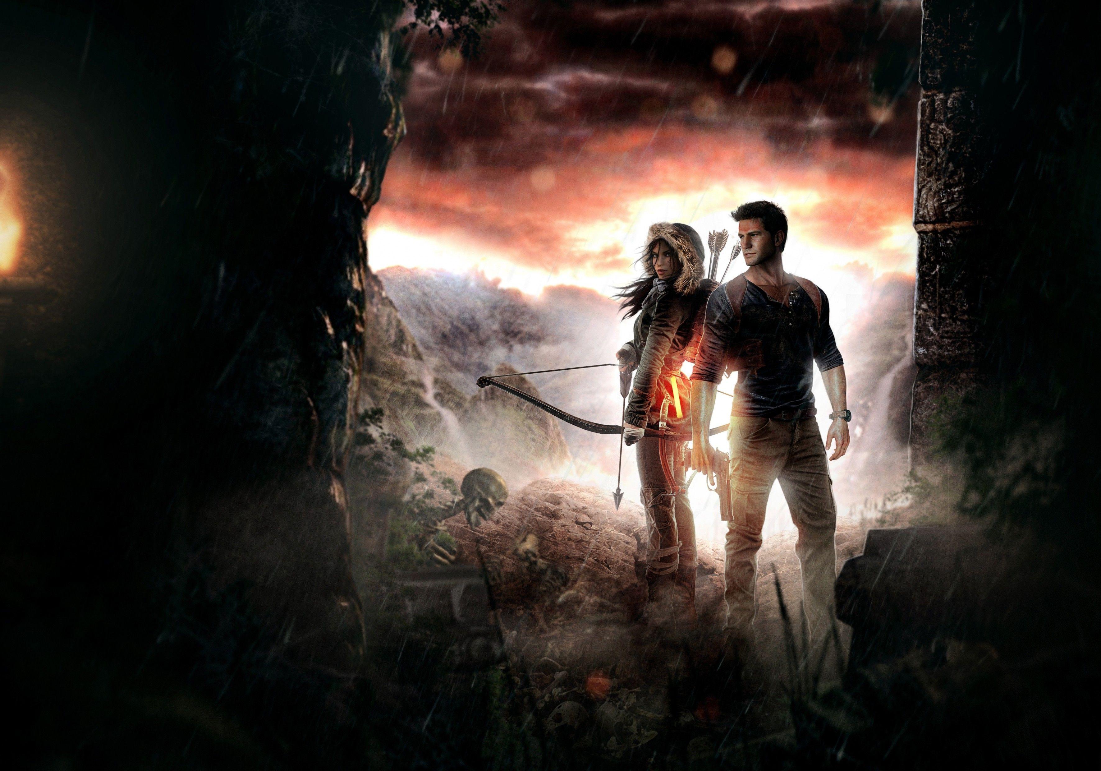 Download 3543x2480 Rise Of The Tomb Rider, Uncharted Lara Croft