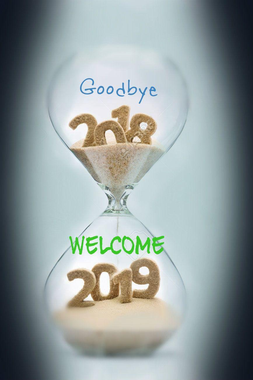 Goodbye 2018 Welcome 2019 New Year Image, Messages & SMS