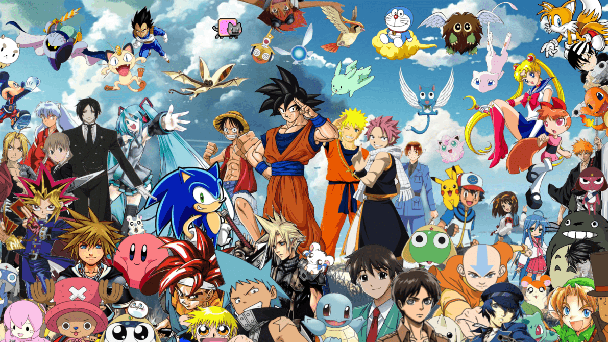 Crossover Anime 4k HD Wallpapers Wallpaper Cave