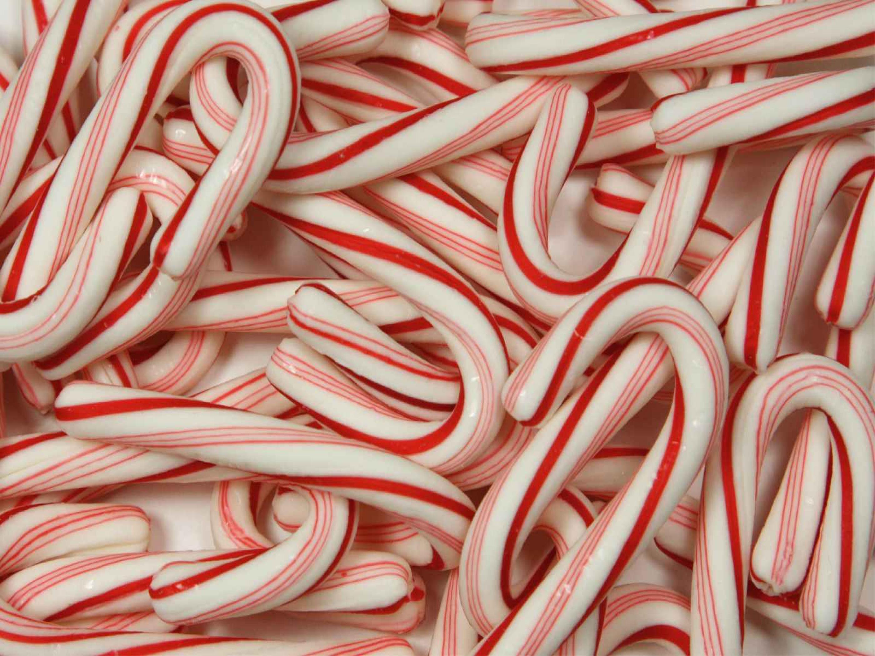 Candy Cane Wallpaper Download P8N732