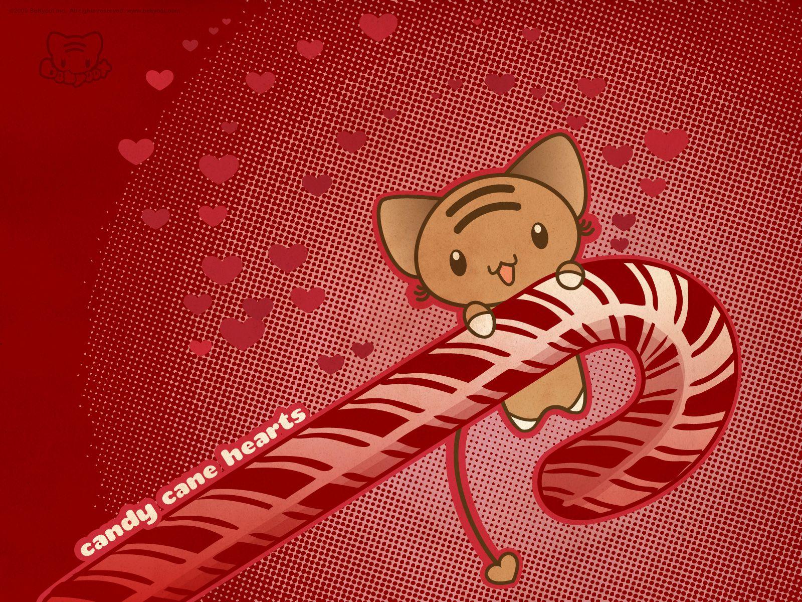 Candy Canes image candy cane cat HD wallpaper and background photo