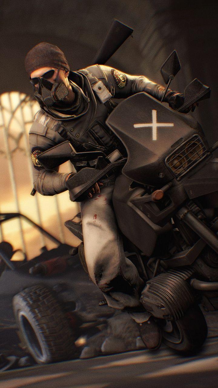 PUBG, PlayerUnknown's Battlegrounds, bike rider