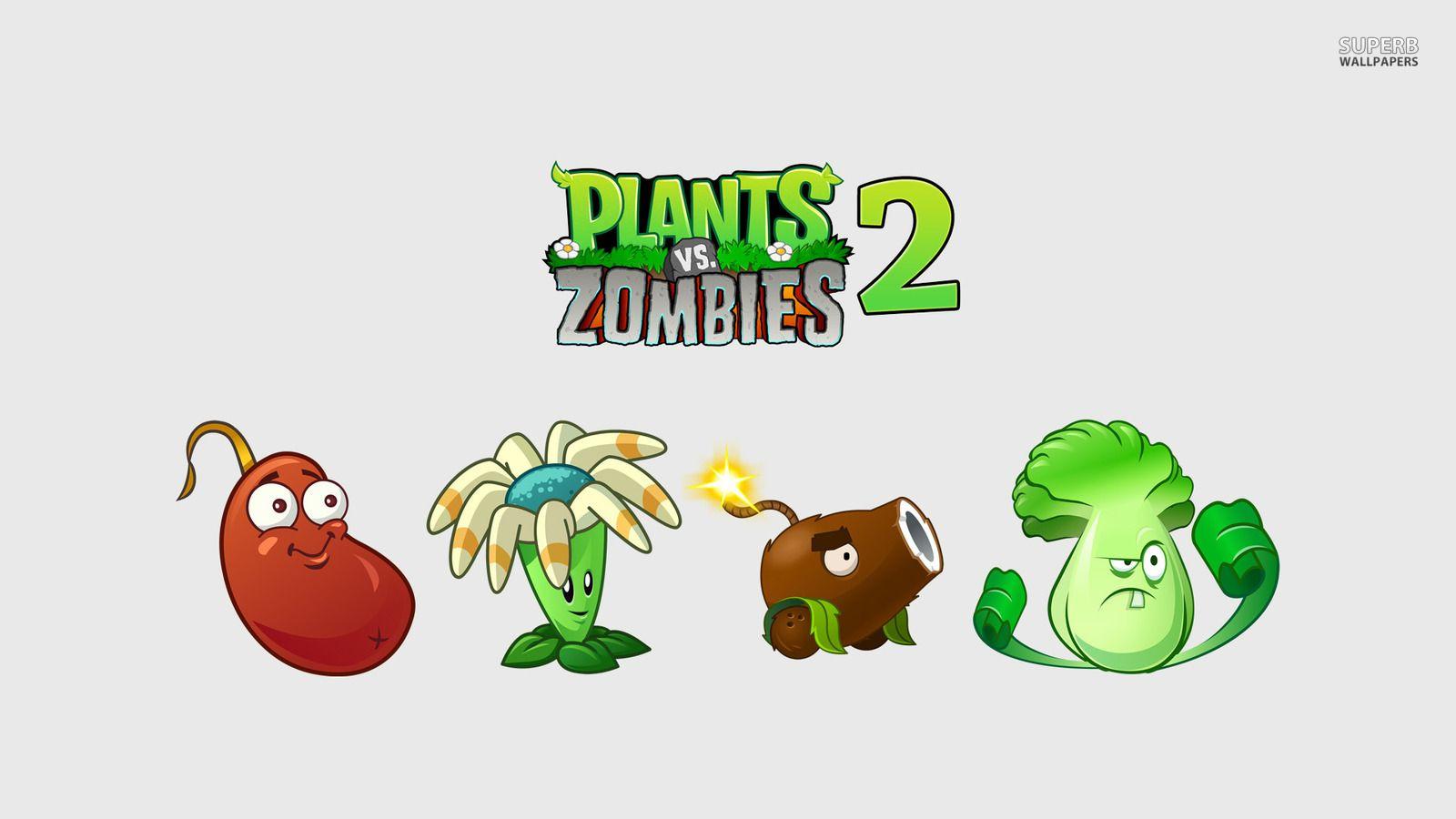 Plants vs. Zombies 2 Games Wallpaper
