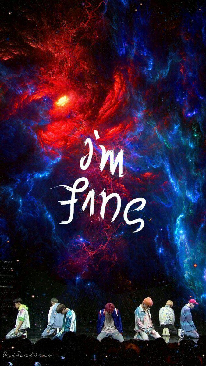 im fine wallpaper