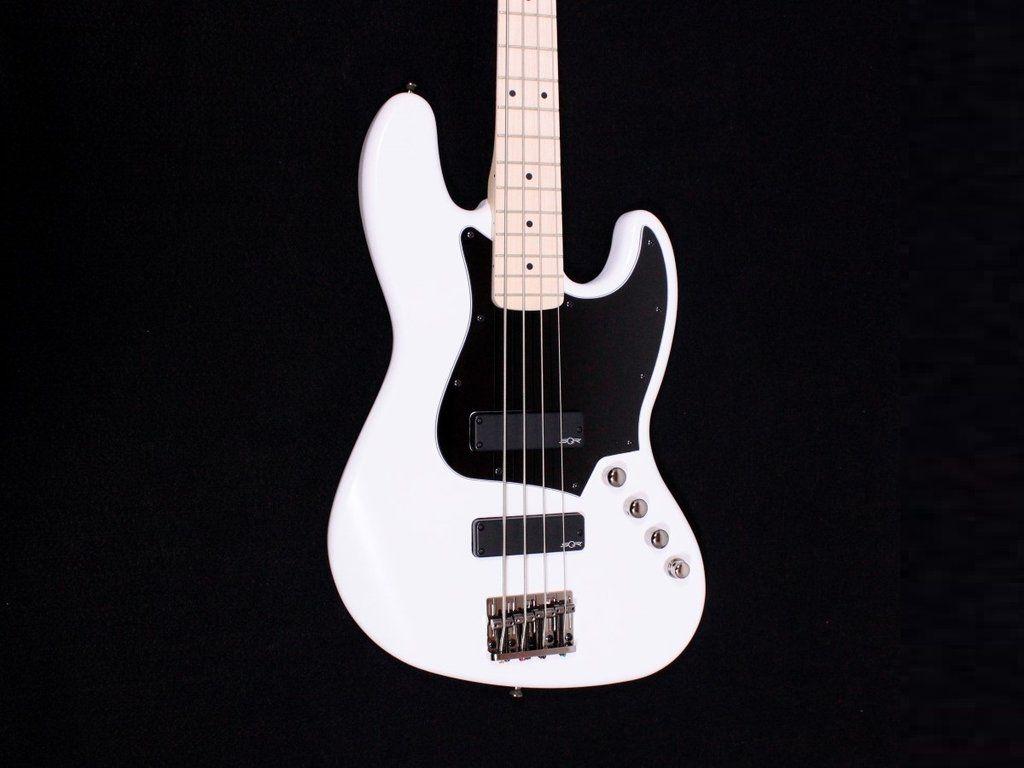 Fender Squier Contemporary Active Jazz Bass HH Flat White Electric