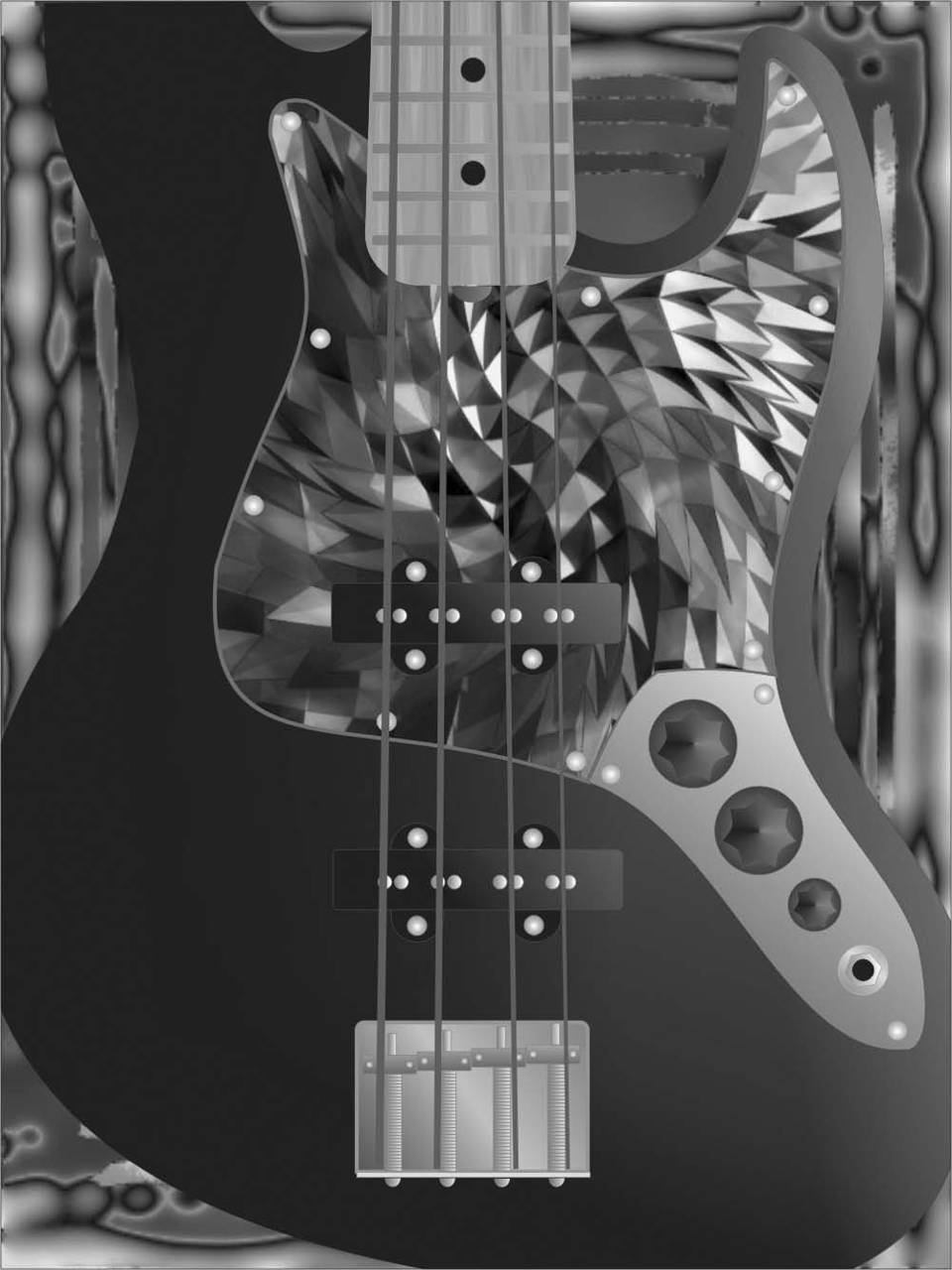 Jazz Bass Wallpaper