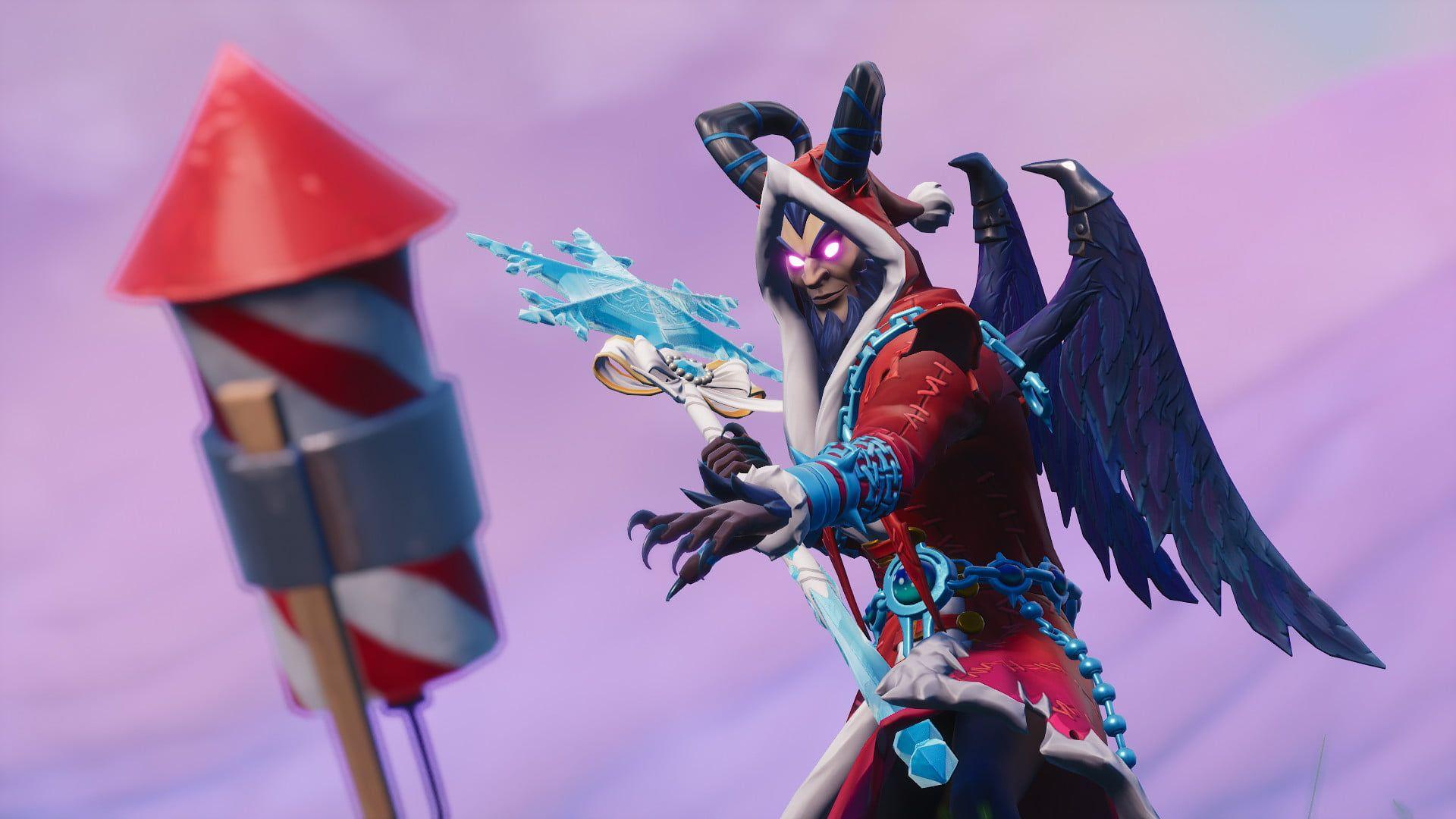 Fortnite Week 4 Challenges: Launch Fireworks at 3 Locations. Season