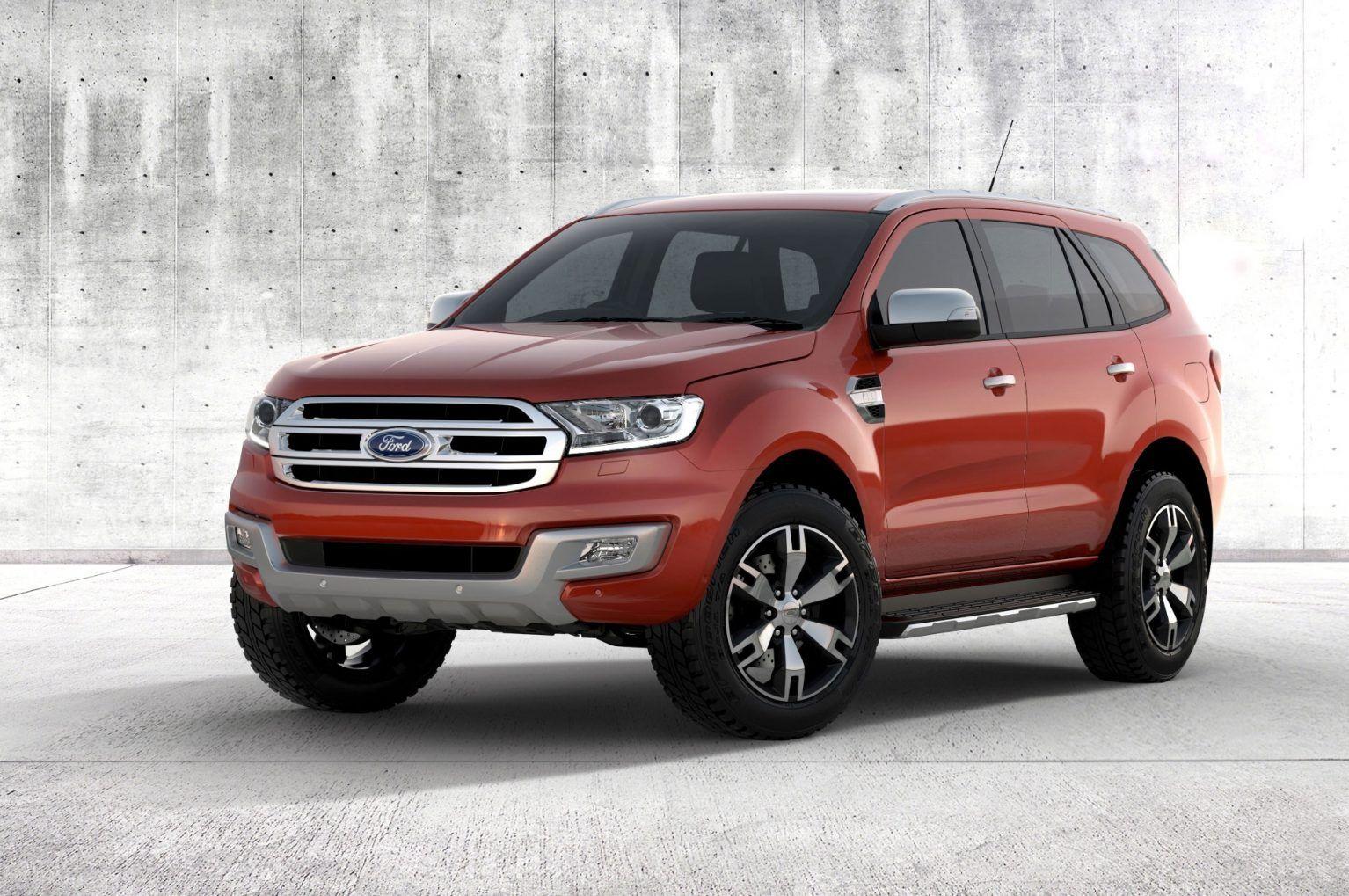 Ford Endeavour Rear HD Wallpaper