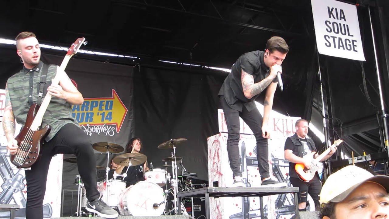 Ice Nine Kills Like You Live at Vans Warped Tour 2014