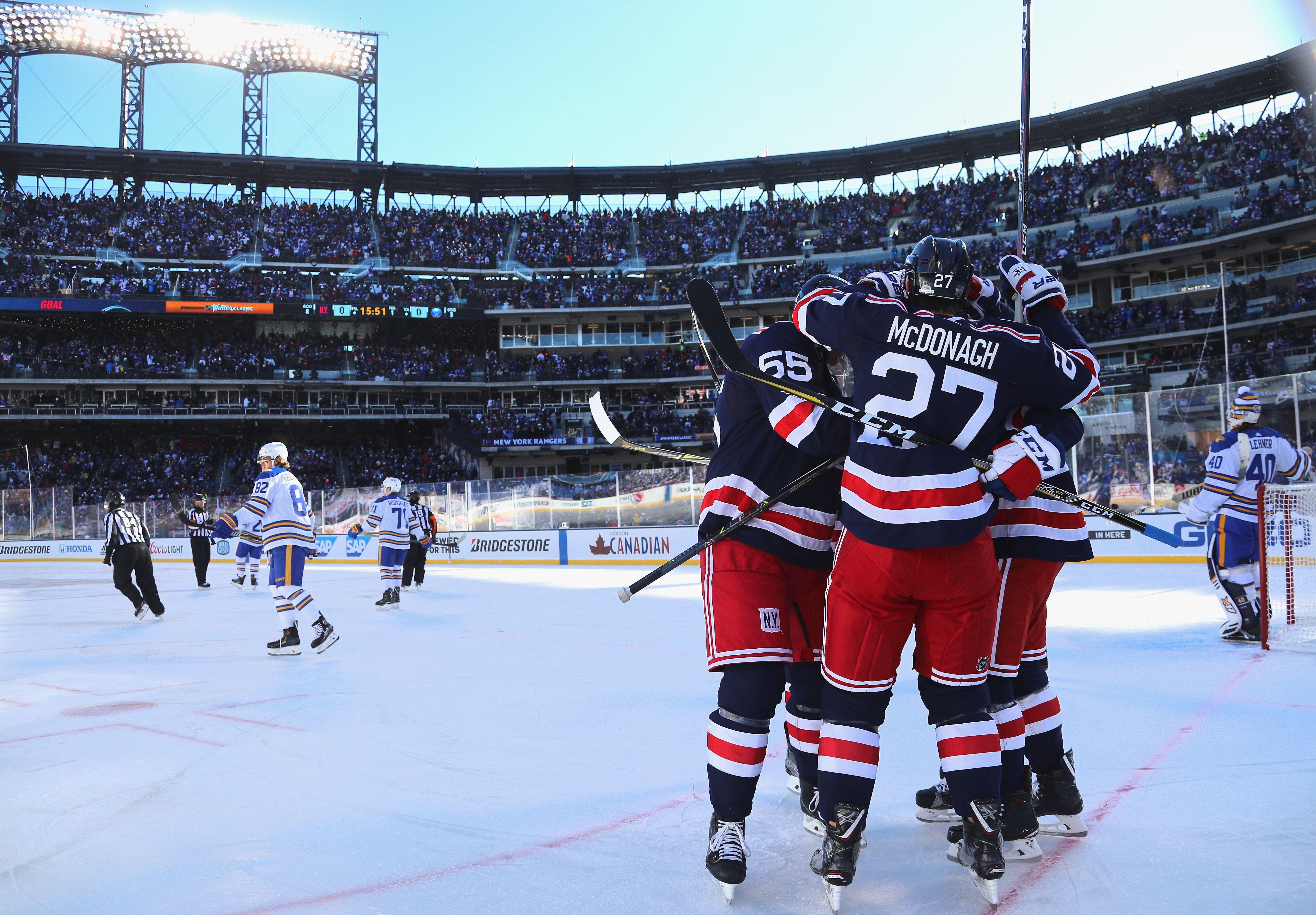 Winter Classic: The best outdoor photo of the Sabres vs