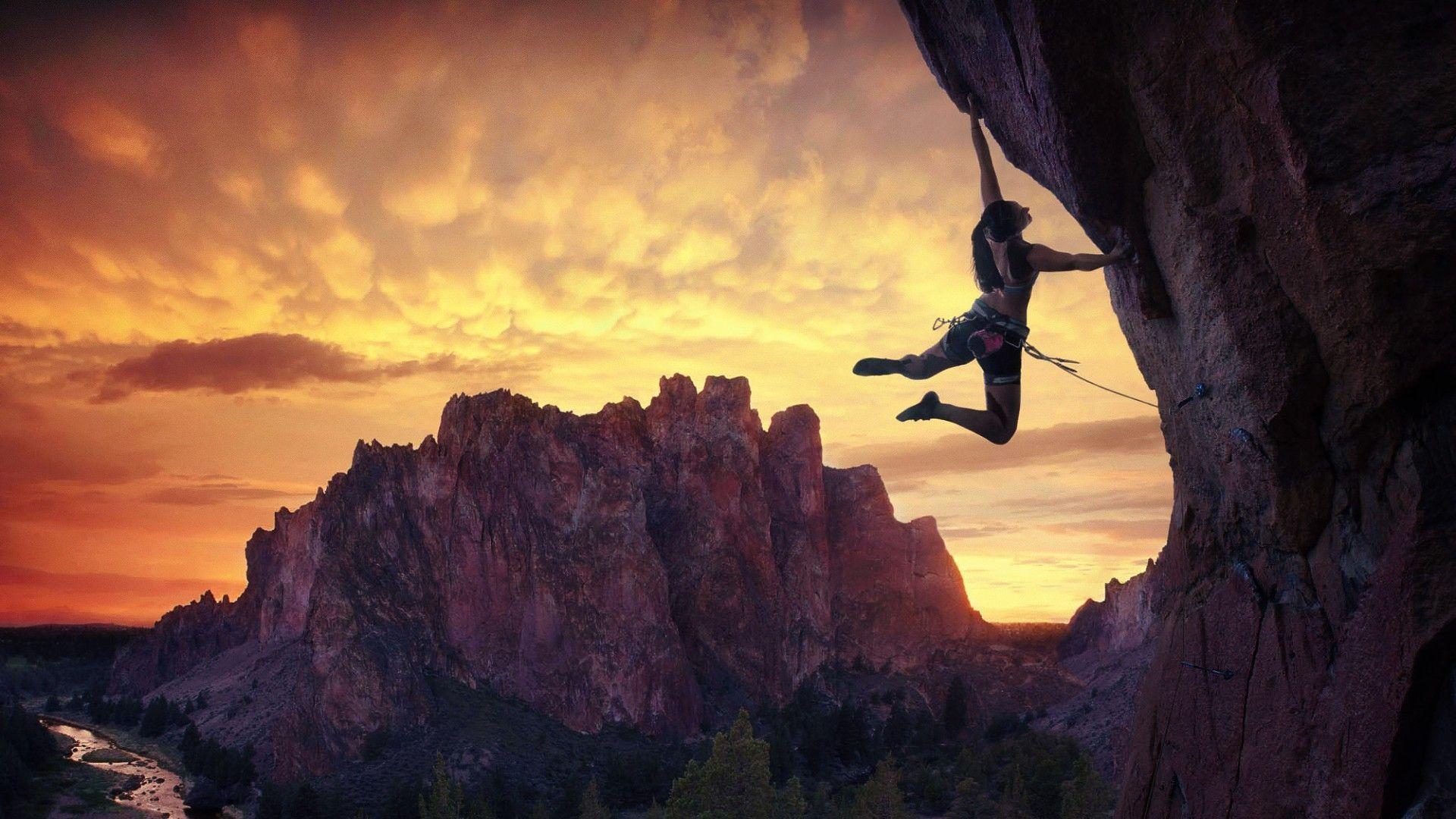 Climber with insurance wallpaper and image, picture