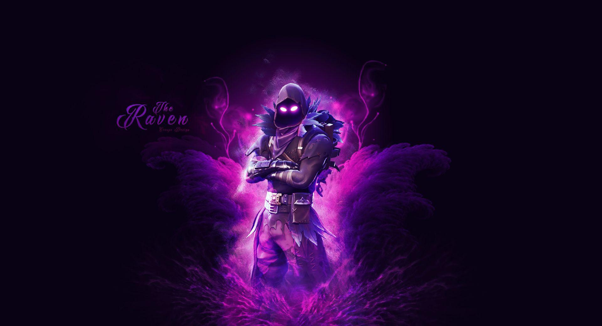 fortnite raven skin wallpaper by cre5po Wallpaper and Free