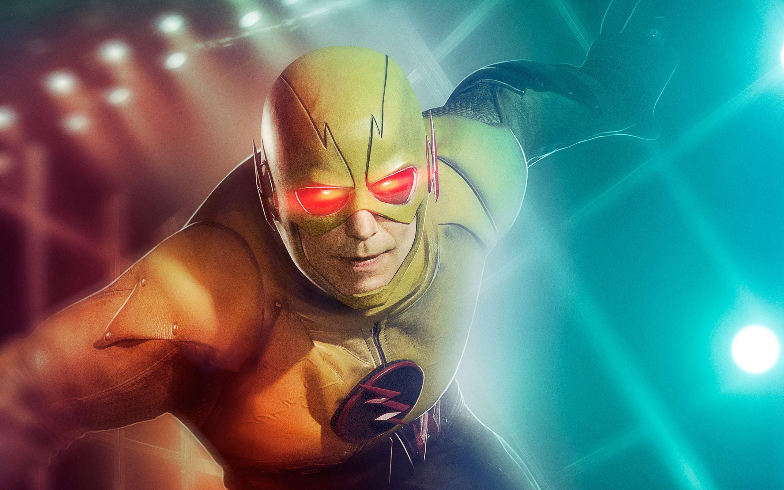 The Flash 4K Wallpaper. Awesome. Reverse flash, The Flash, Flash