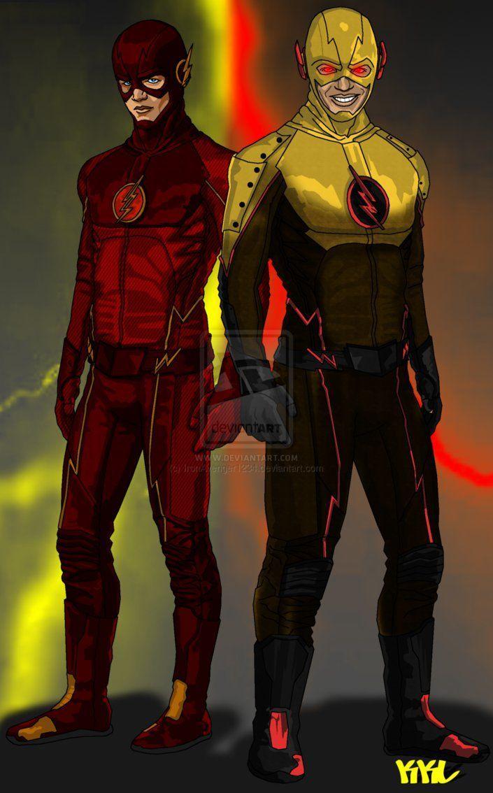 The Flash and The Reverse Flash. The flash⚡