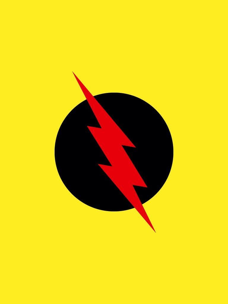 The Reverse Flash Logo HD Wallpaper. Flash. Reverse flash