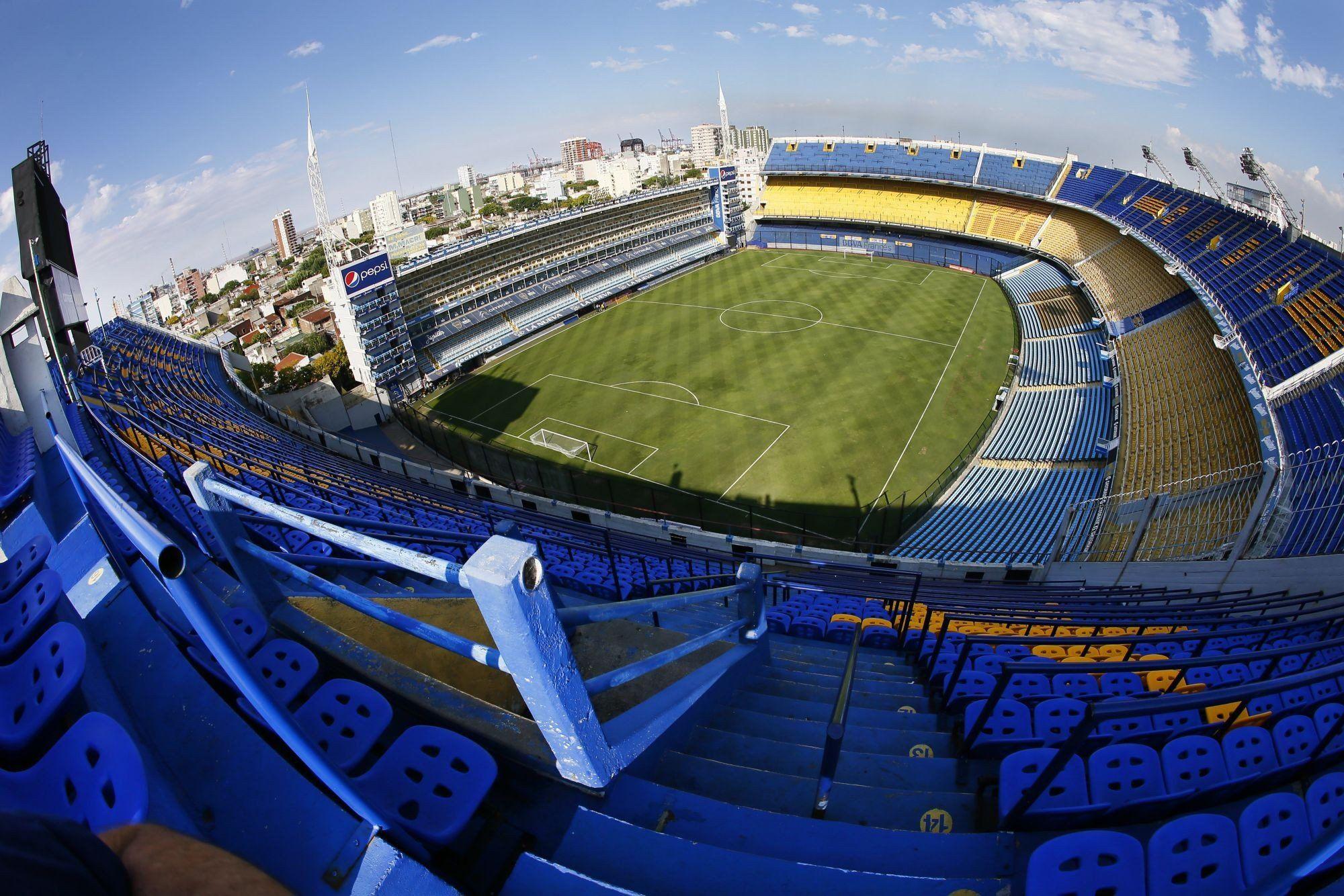 Стадион Бомбонера Буэнос-Айрес