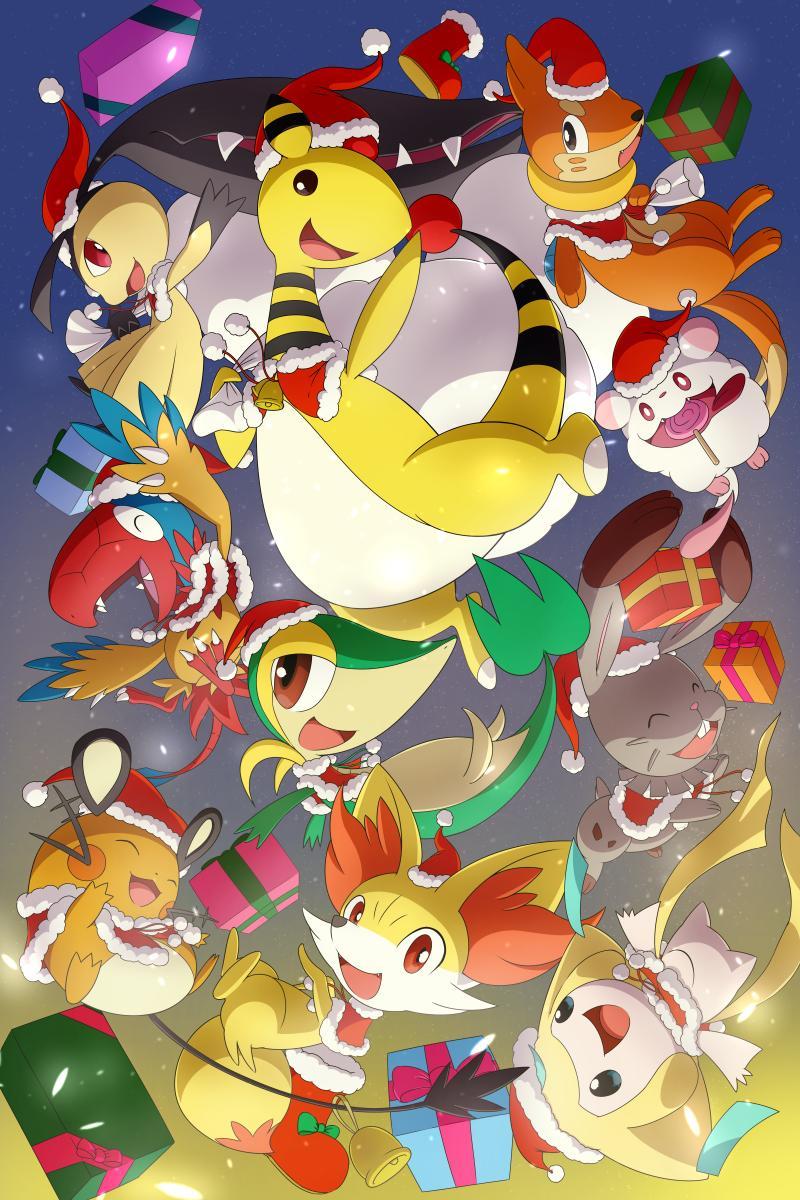 Pokemon iPhone Wallpaper Christmas Wallpaper HD Library