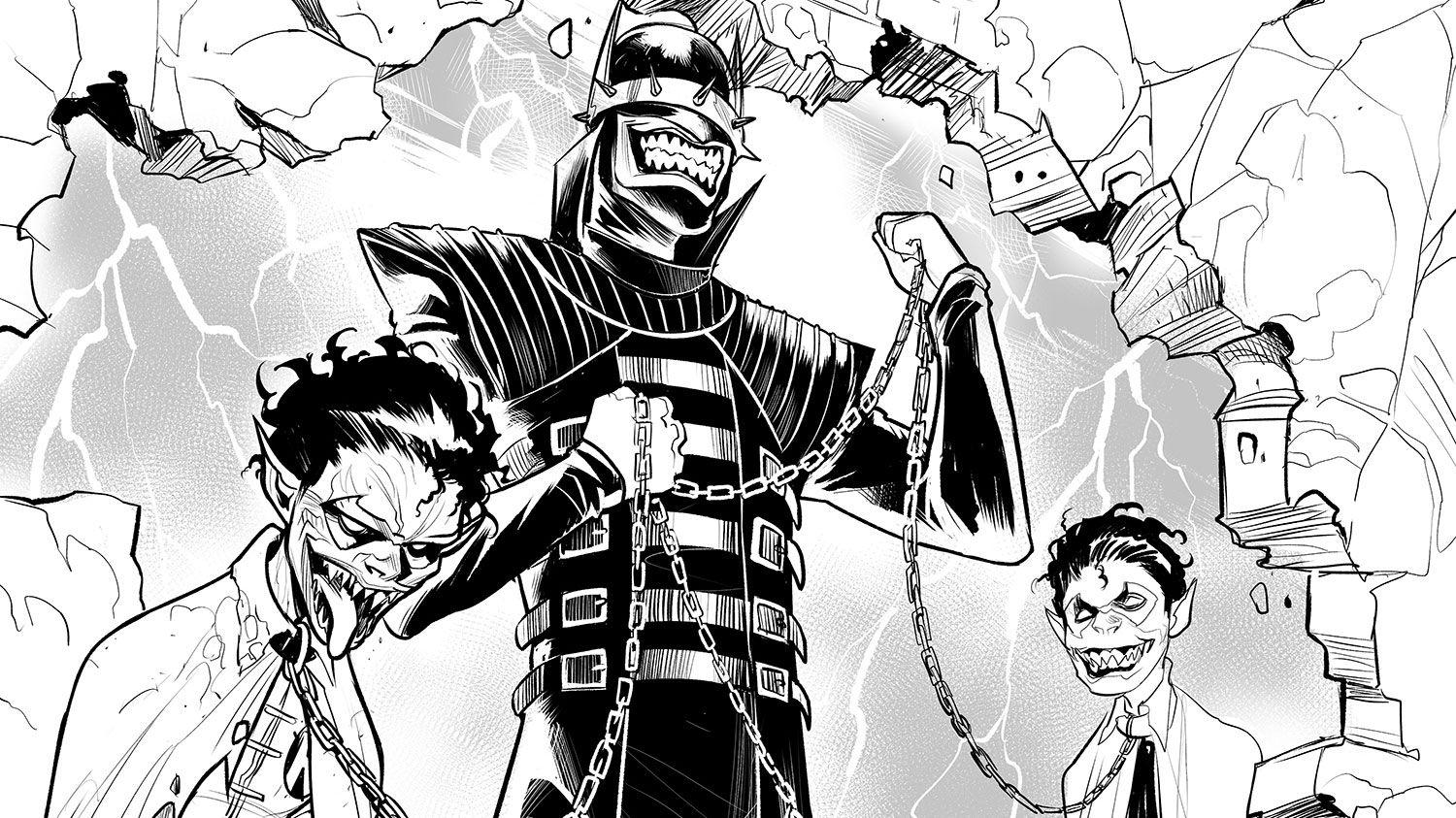 THE BATMAN WHO LAUGHS.AND HIS BOY WONDERS?