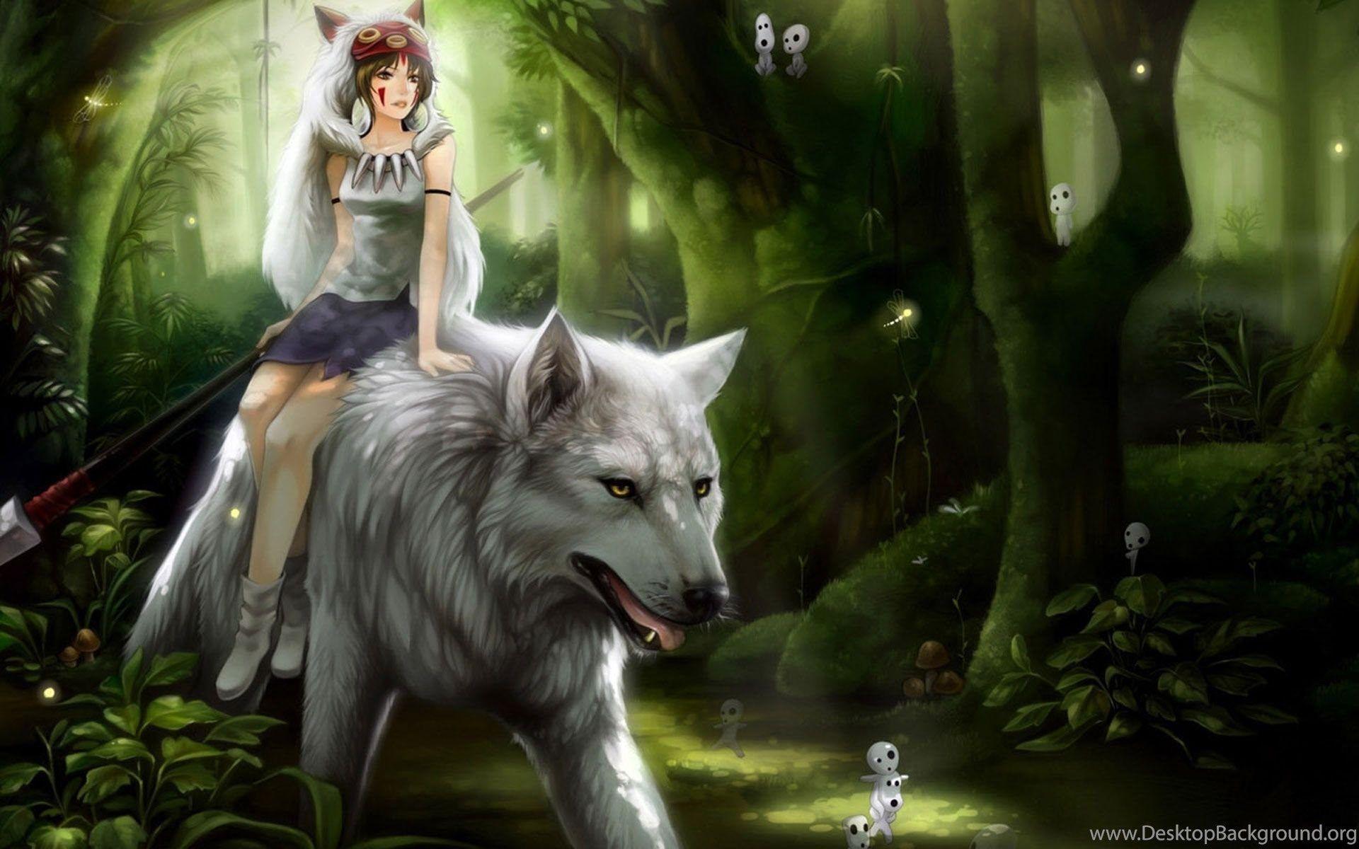 Alpha Wolf Image Wallpaper Desktop Background