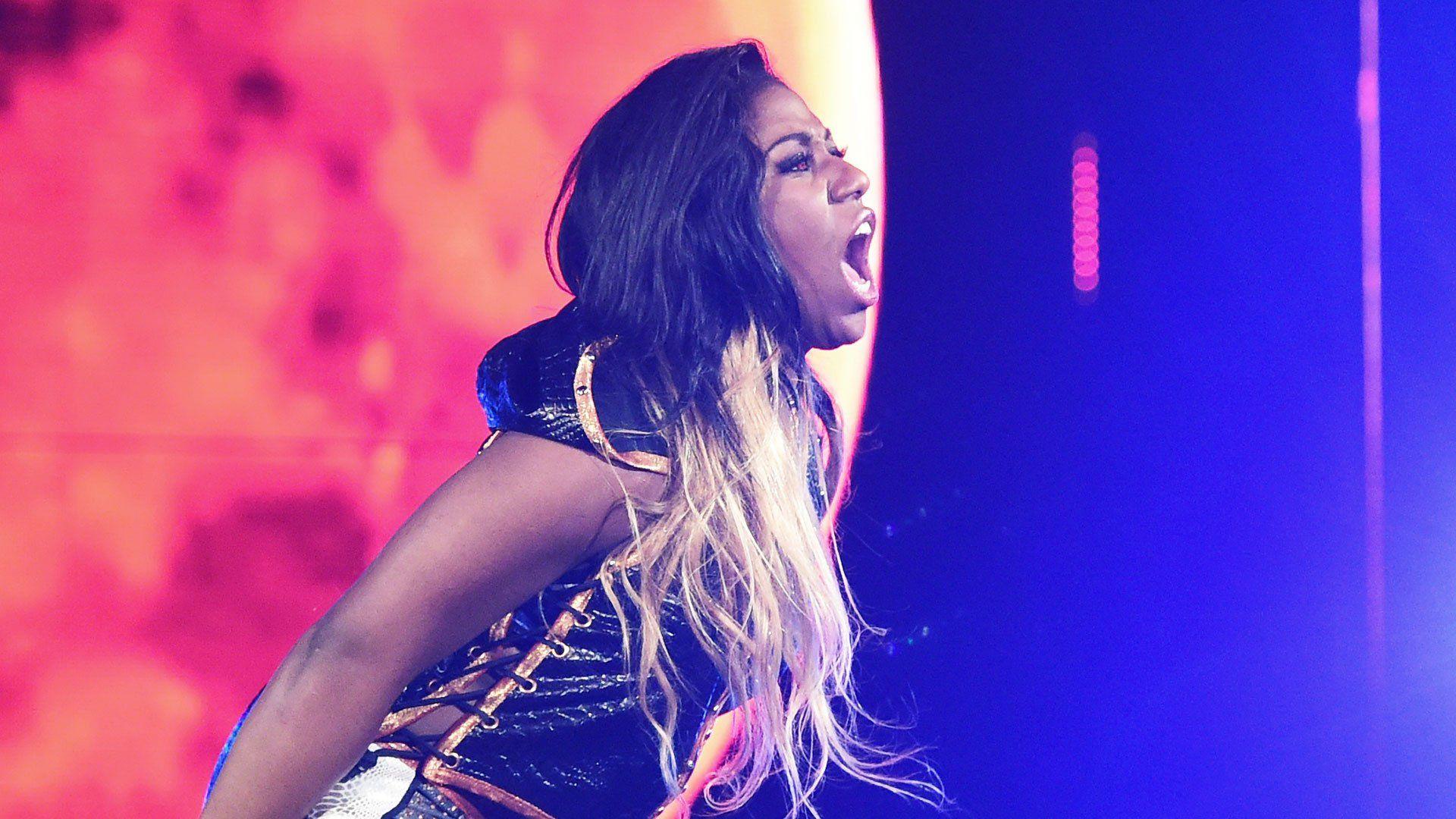 WWE Network: Ember Moon's entrance: NXT TakeOver: Brooklyn II