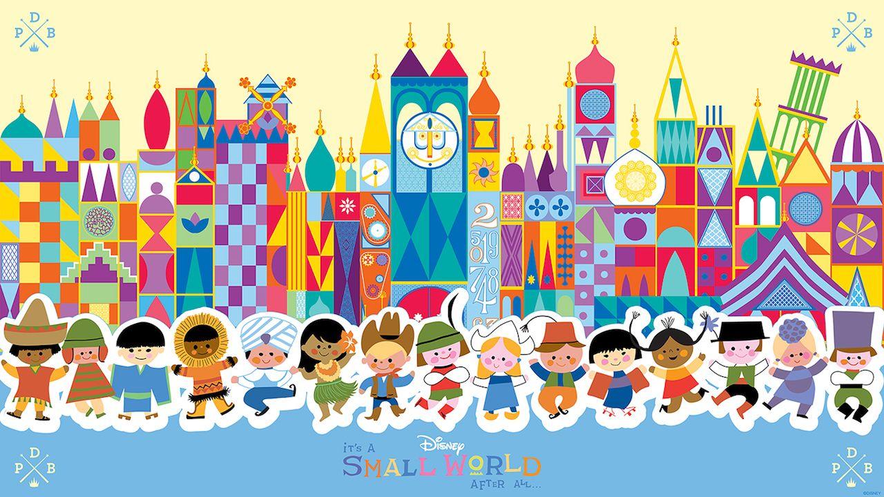 45th Anniversary Wallpaper: 'it's a small world'. Disney Parks Blog