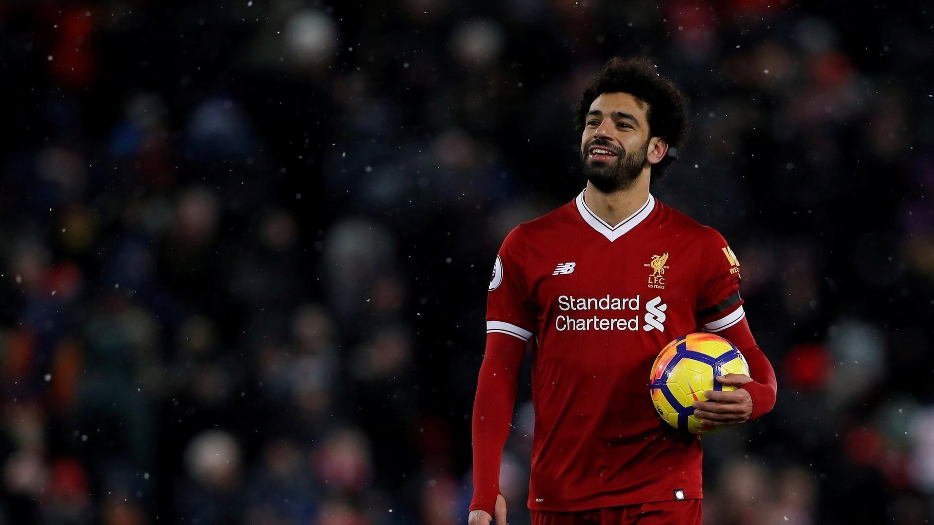 Liverpool's Mohamed Salah HD Wallpaper 1080p