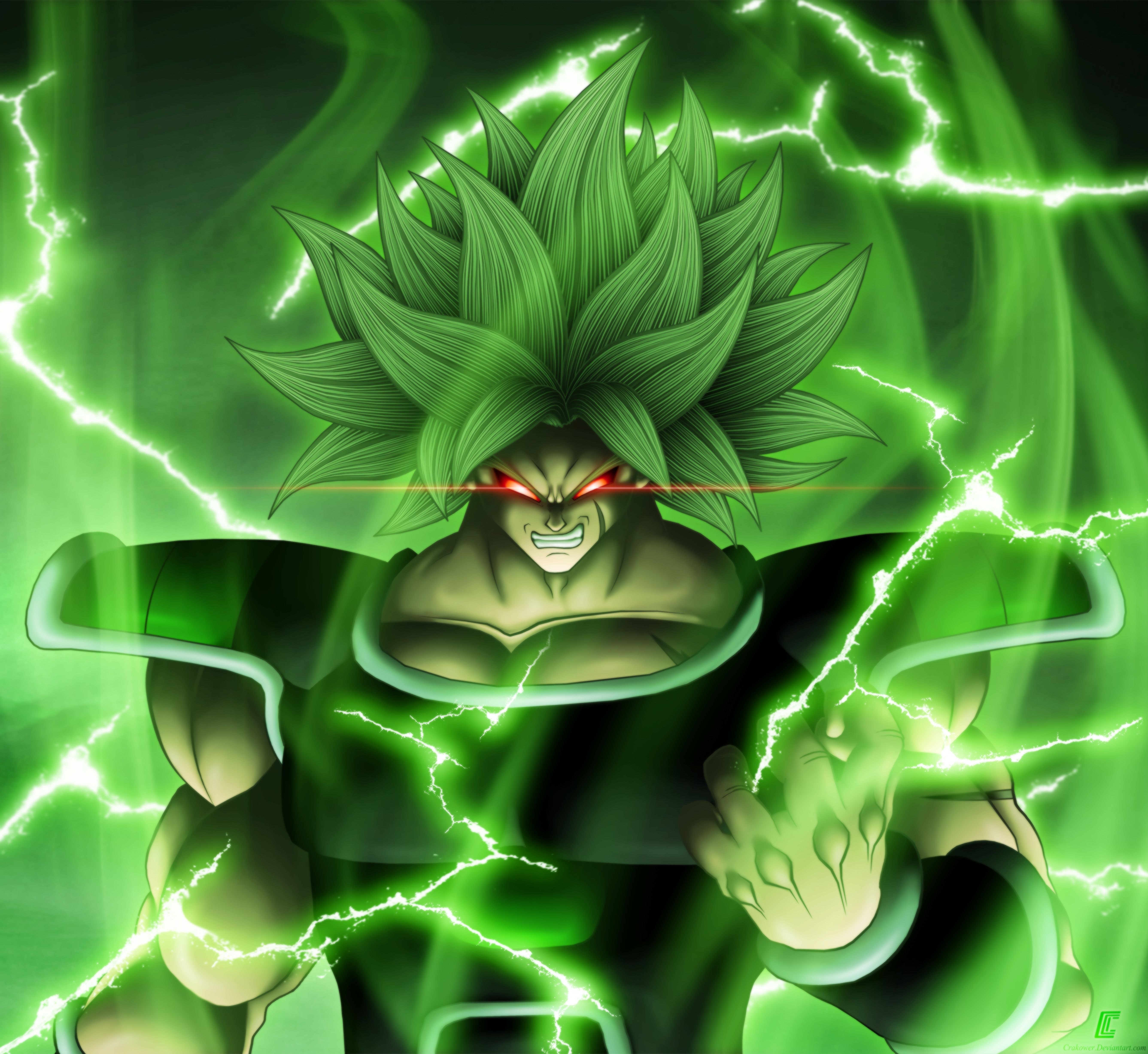 Coolest Broly 4K Background Movie 2018