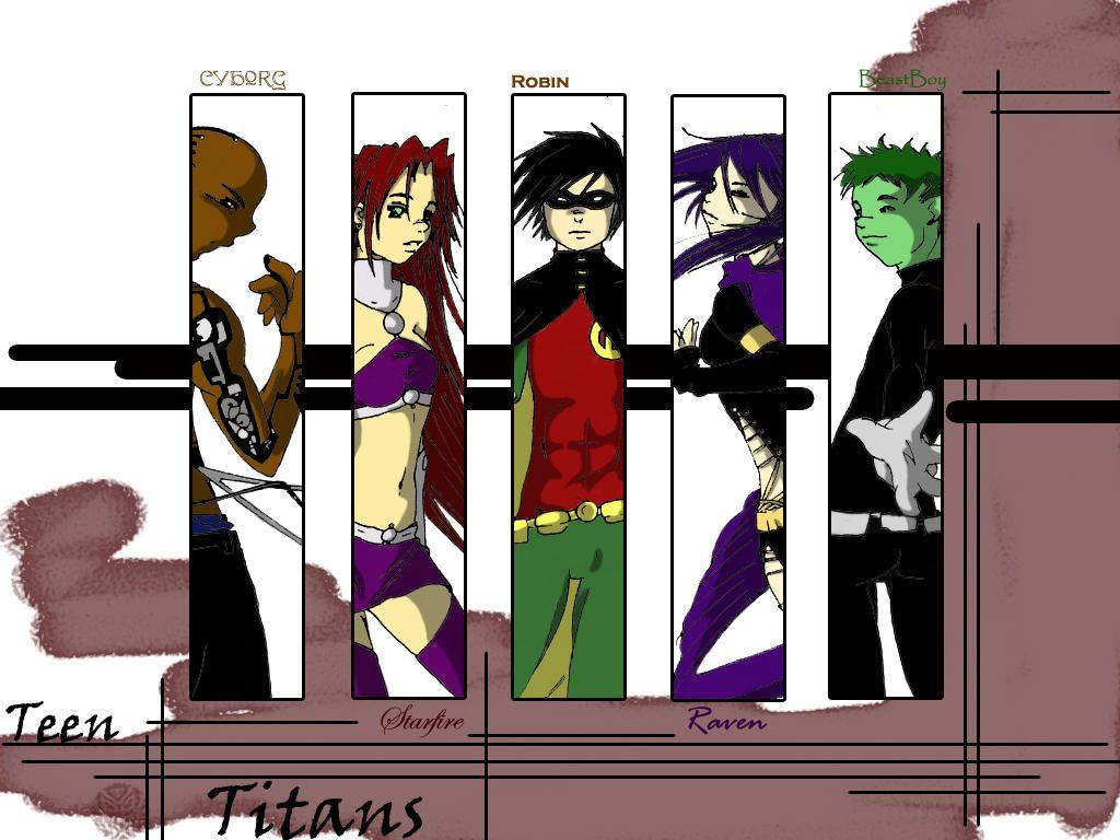 Teen Titans Wallpaper By Ange Noir