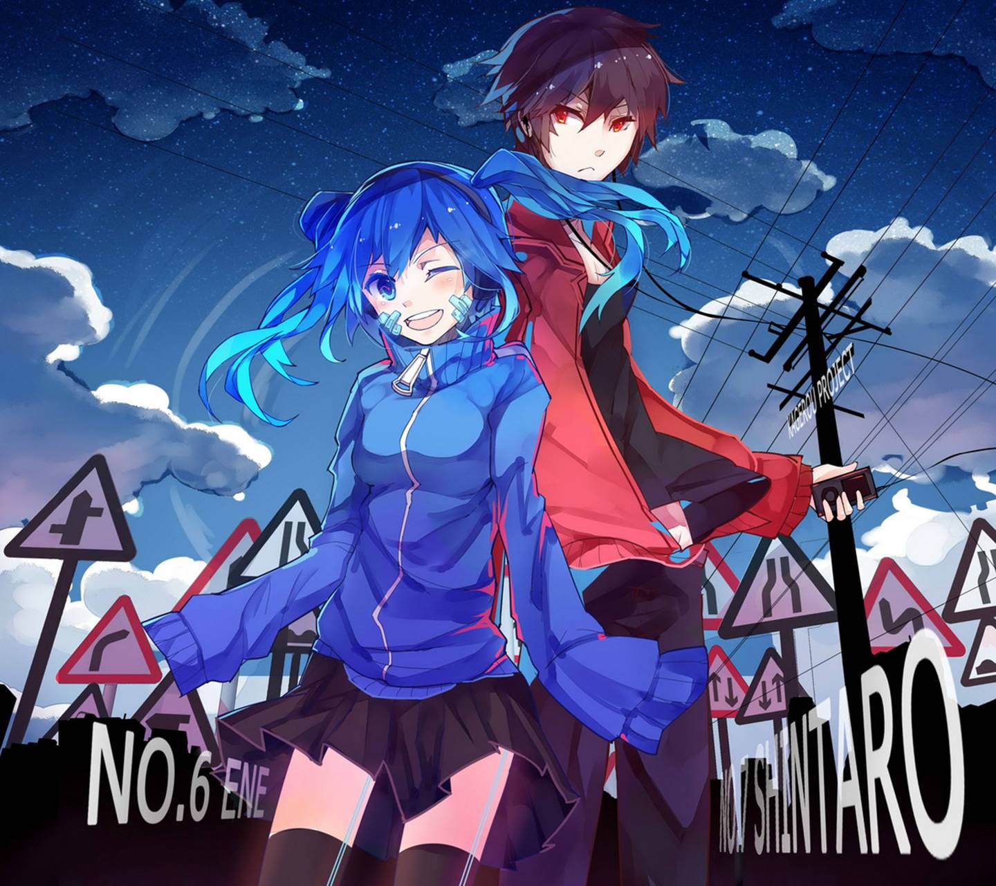 Mekaku City Actors Wallpaper