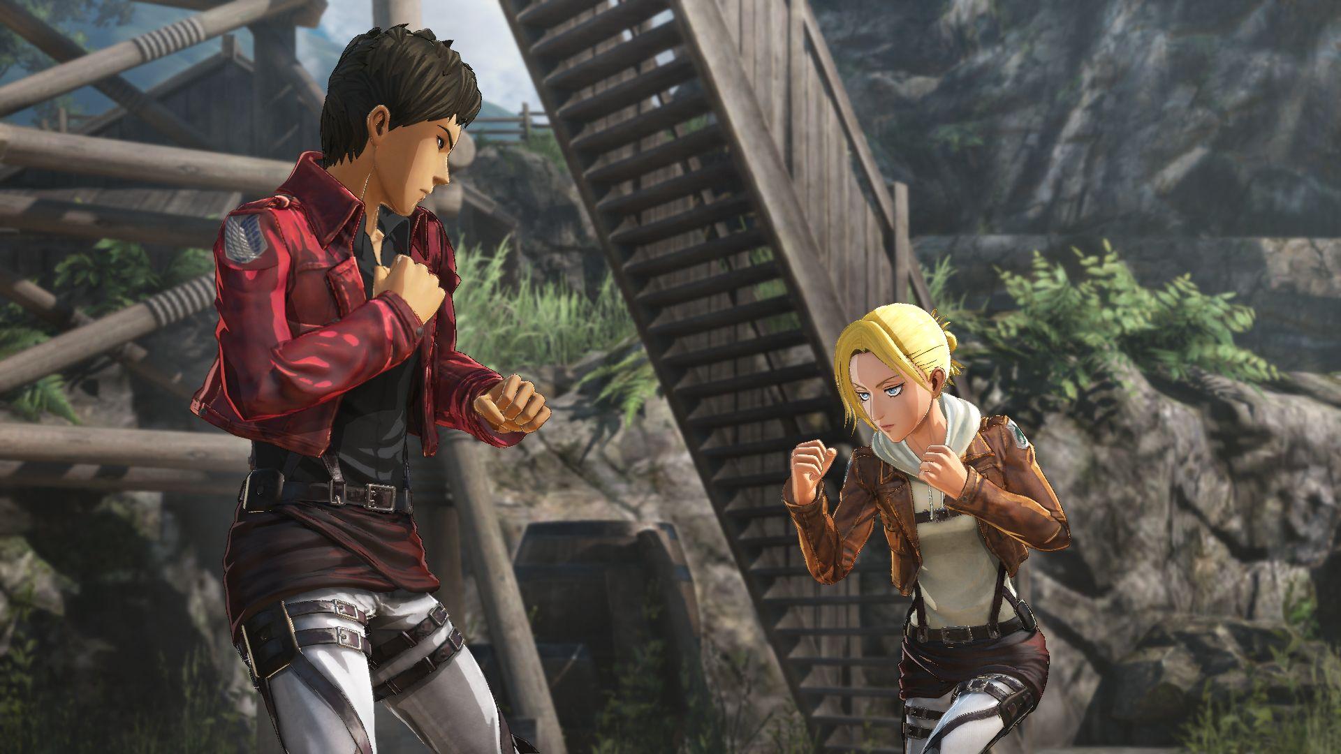 New screenshots for Attack on Titan 2 showcase character creation