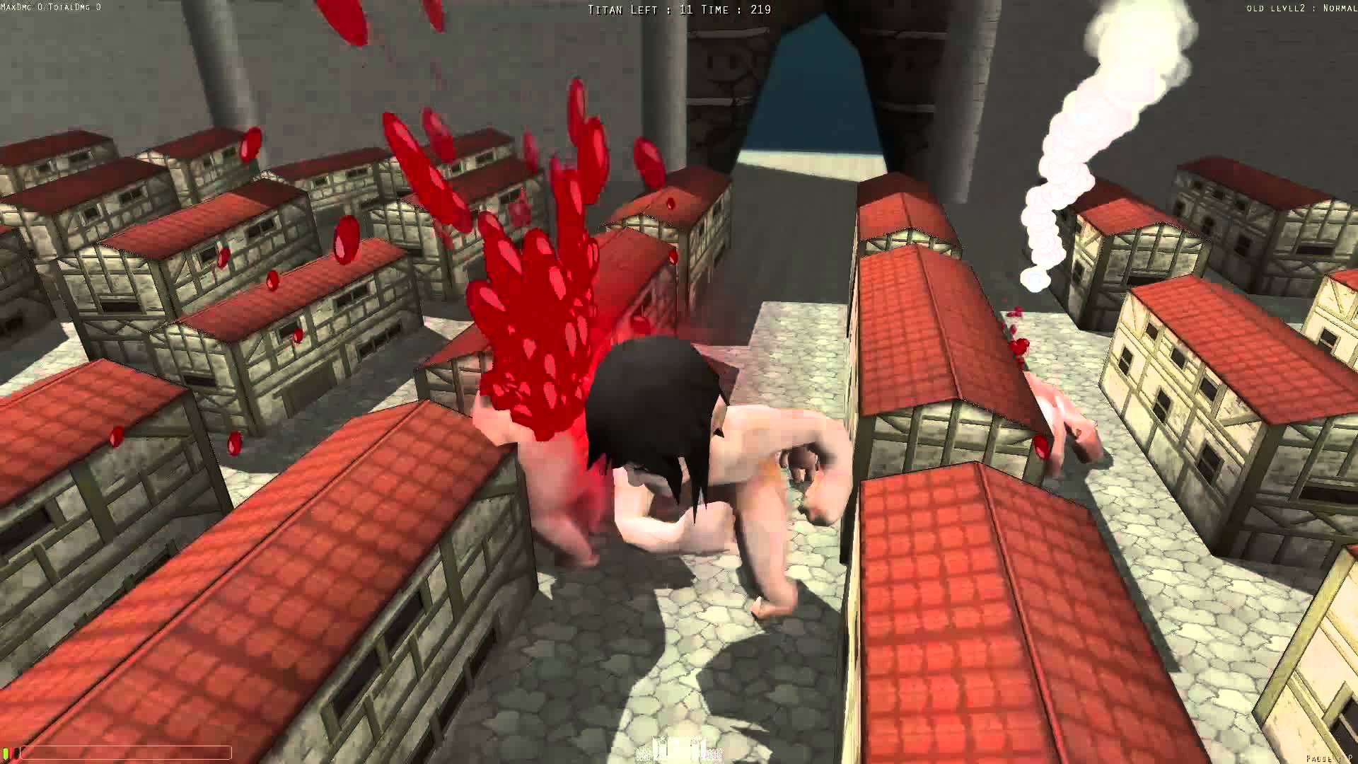 Attack on titan game (tribute)
