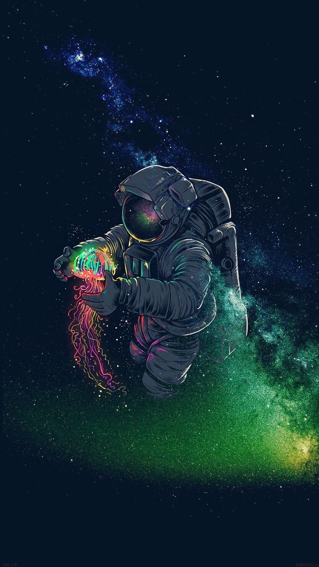 psychedelic spaceman